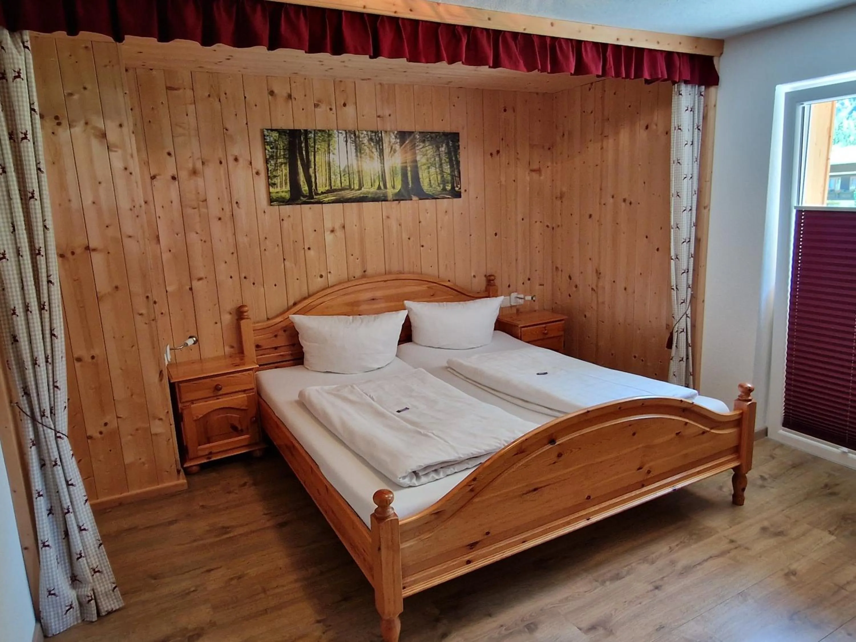 Bed in Pension Alpenblick