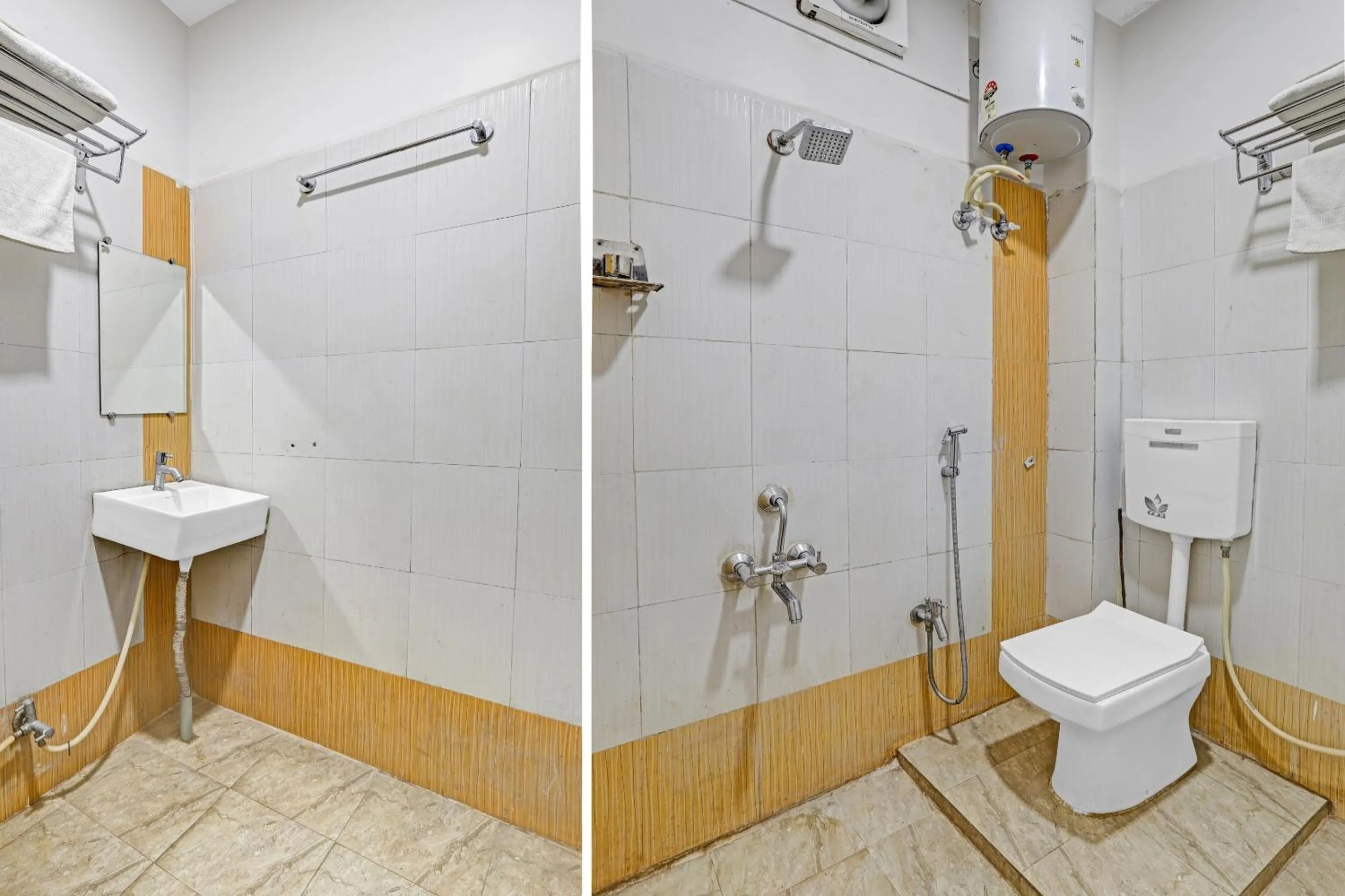 Facade/entrance in Hotel O Happy Stay