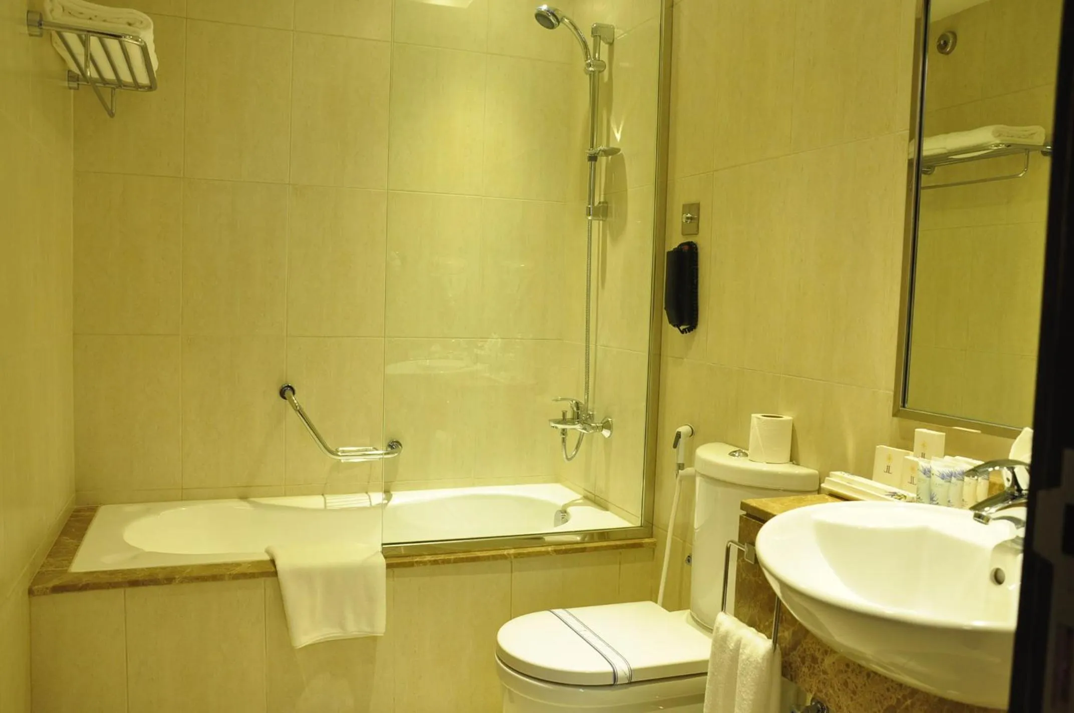 Bathroom in Lavender Hotel Al Nahda Dubai