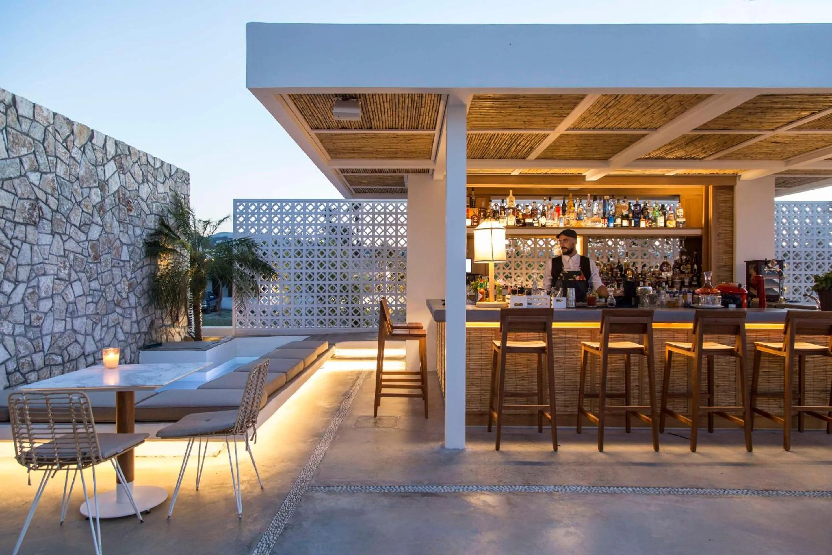 Lounge or bar in Kouros Exclusive Hotel & Suites - Adults Only