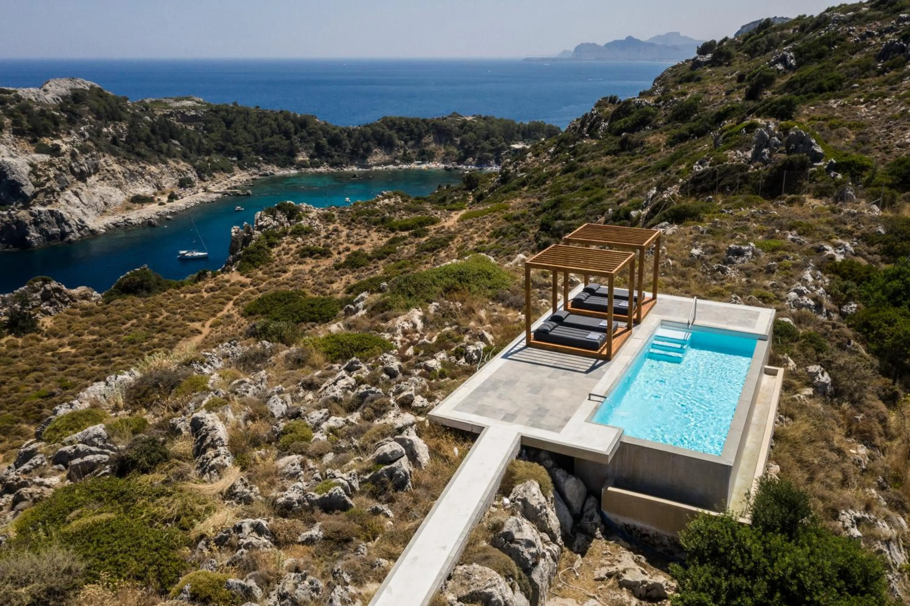 Sea view in Kouros Exclusive Hotel & Suites - Adults Only