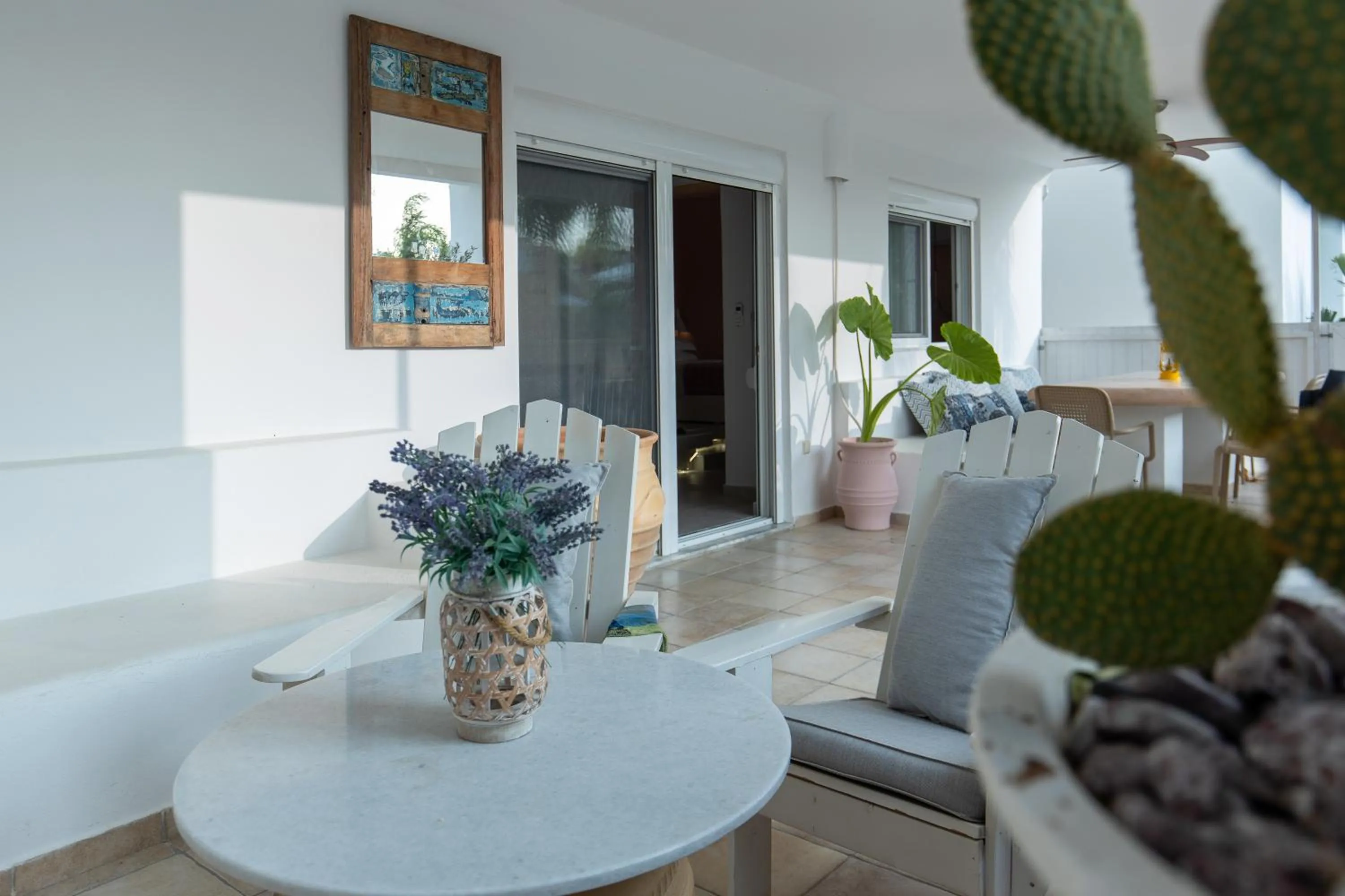 Balcony/Terrace in Kouros Exclusive Hotel & Suites - Adults Only