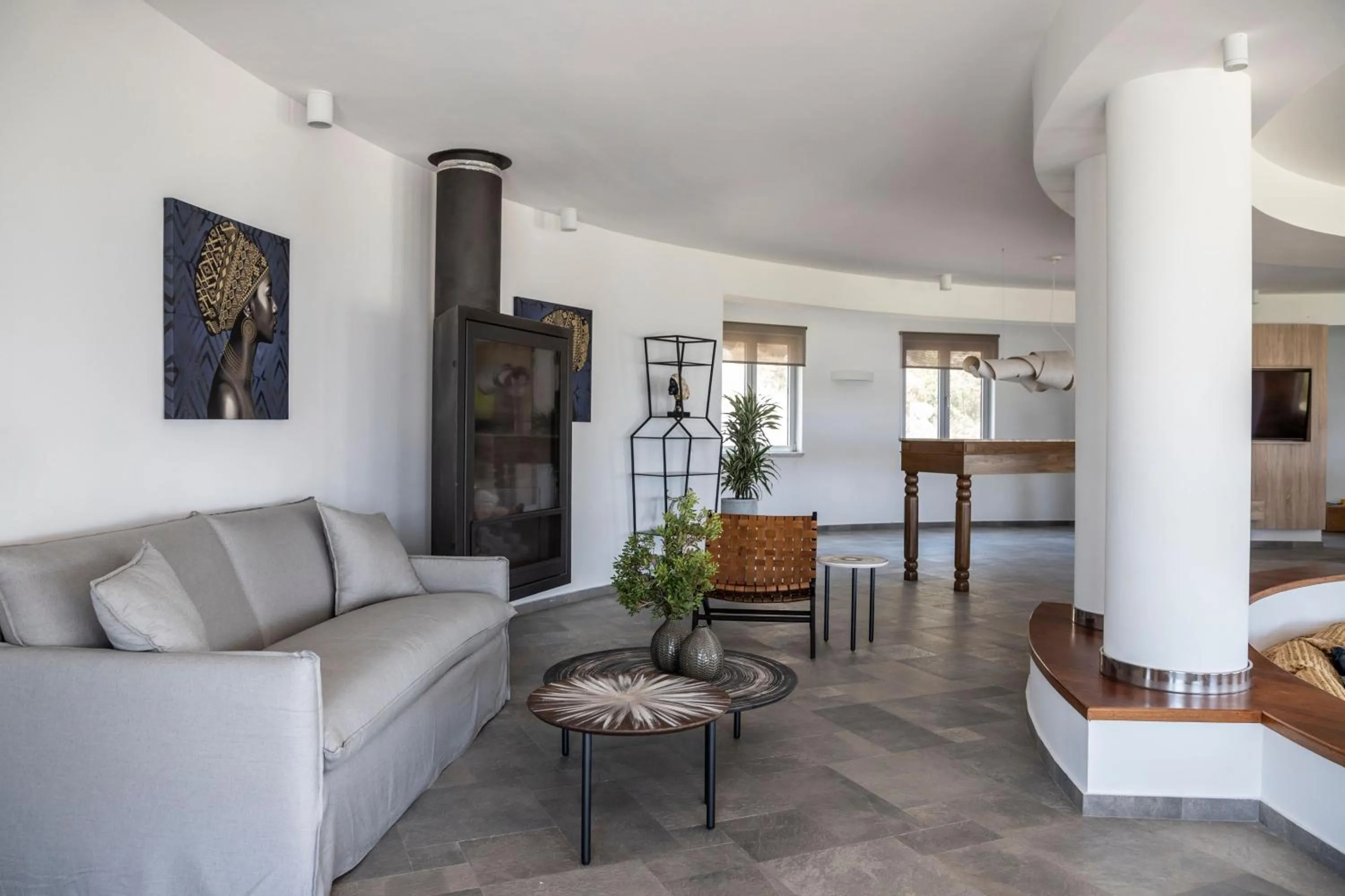 Living room in Kouros Exclusive Hotel & Suites - Adults Only