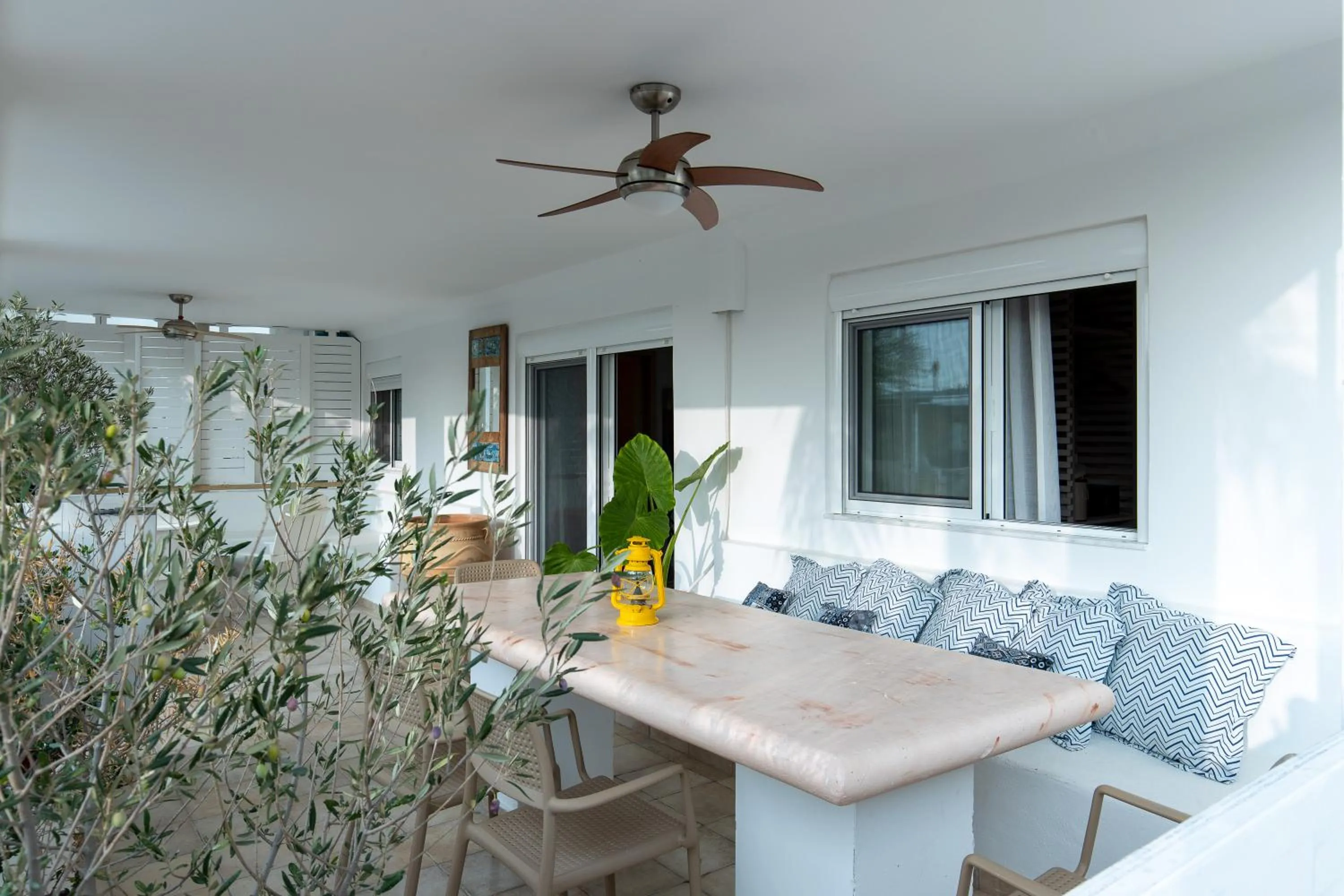 Balcony/Terrace in Kouros Exclusive Hotel & Suites - Adults Only