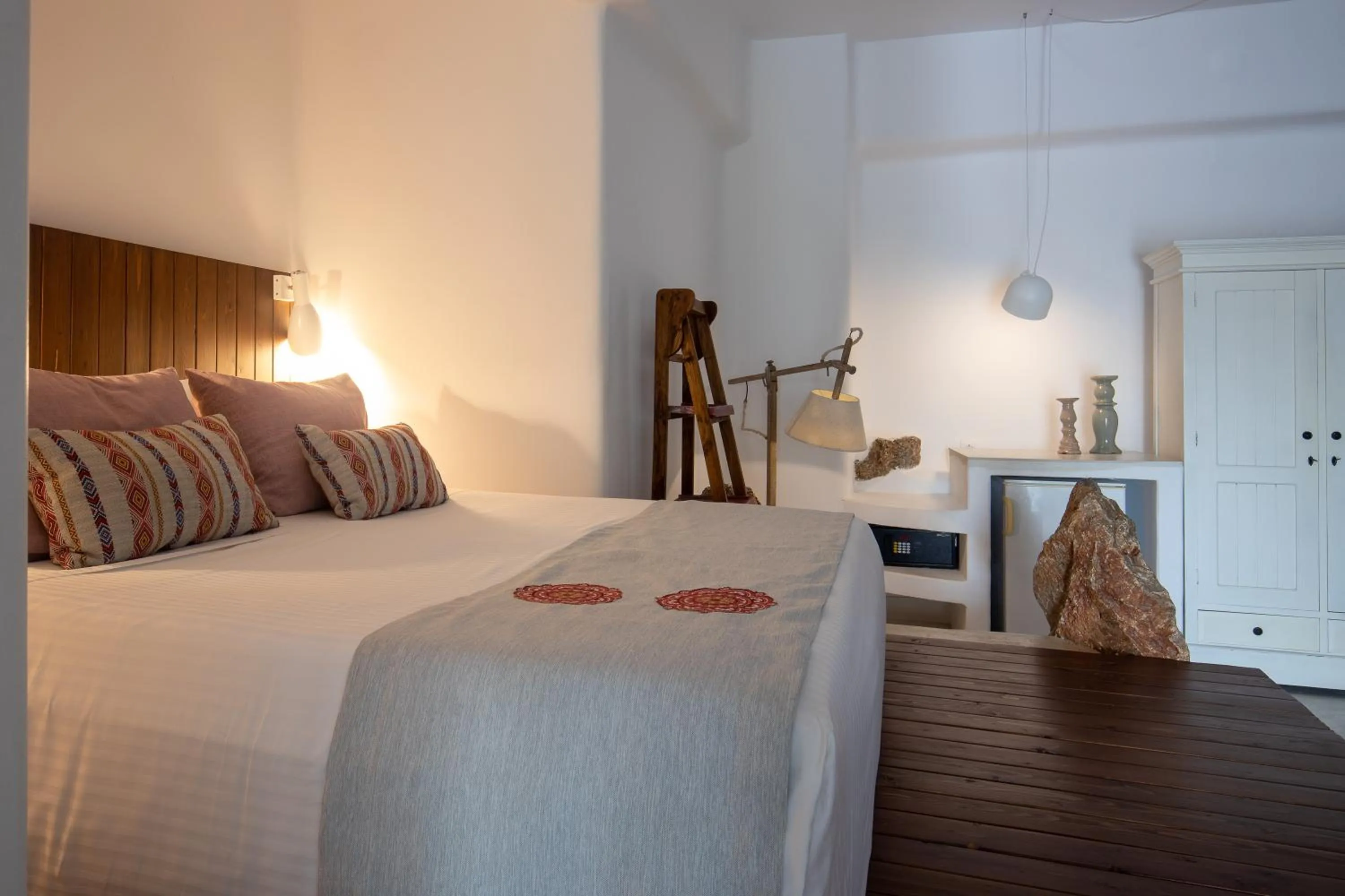 Bedroom, Bed in Kouros Exclusive Hotel & Suites - Adults Only