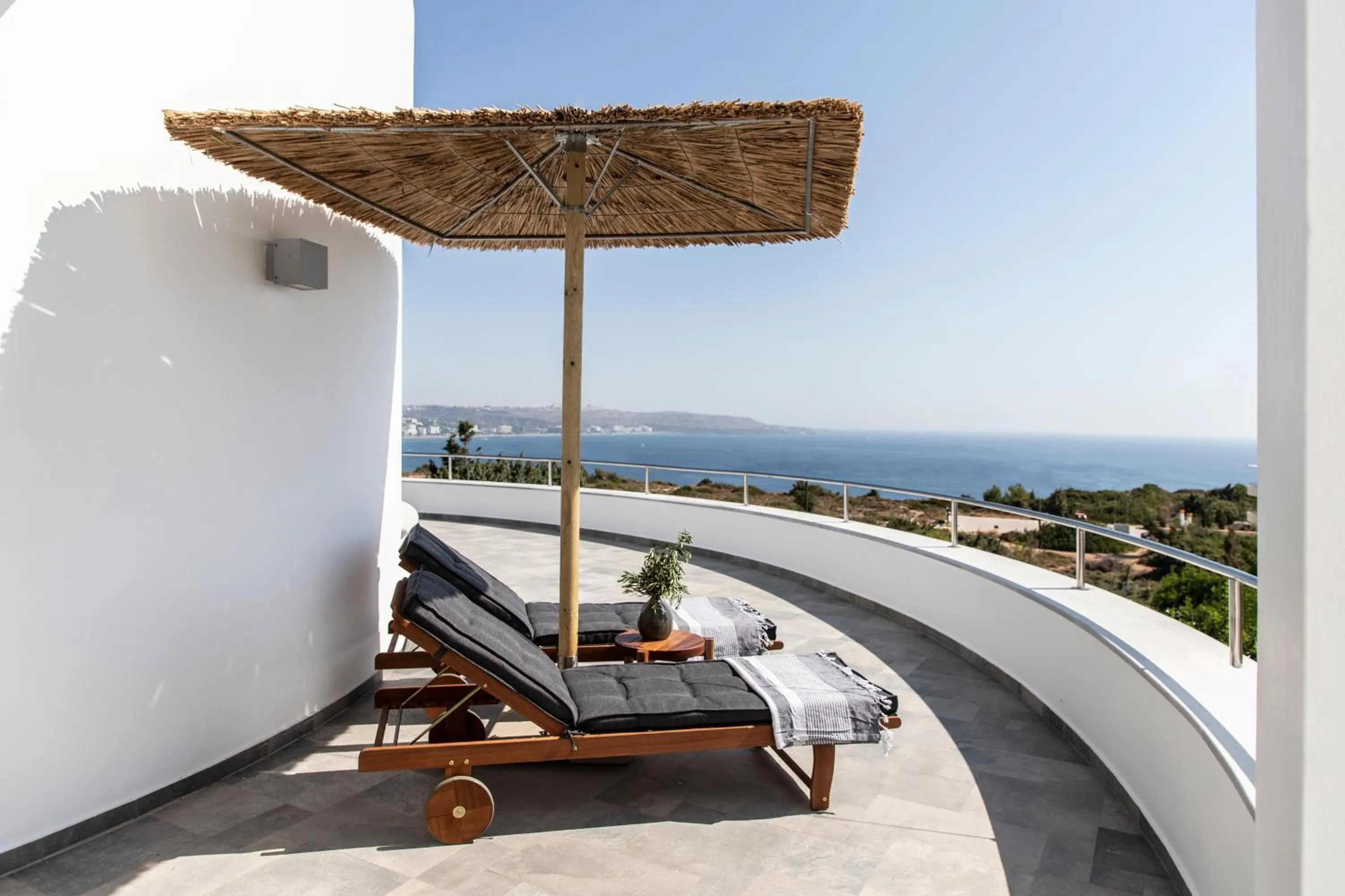 Balcony/Terrace in Kouros Exclusive Hotel & Suites - Adults Only