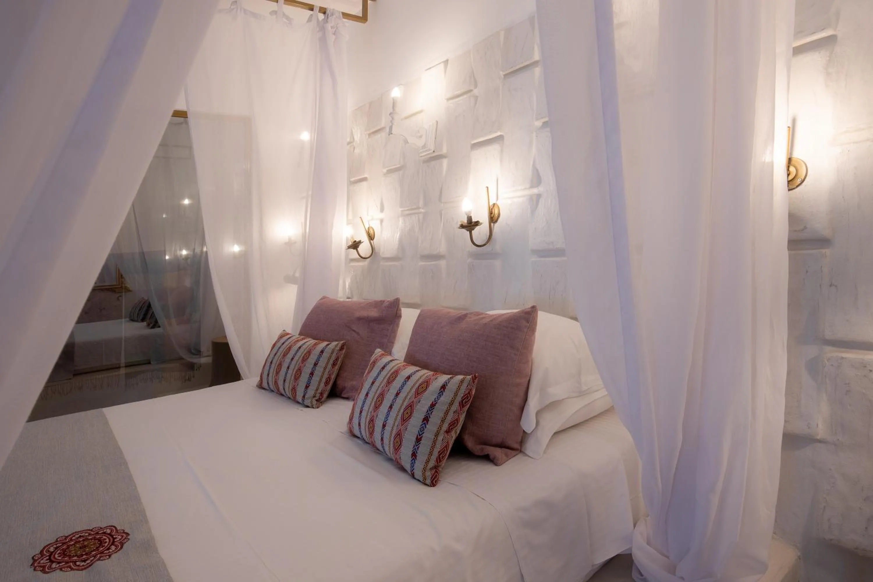 Bed in Kouros Exclusive Hotel & Suites - Adults Only