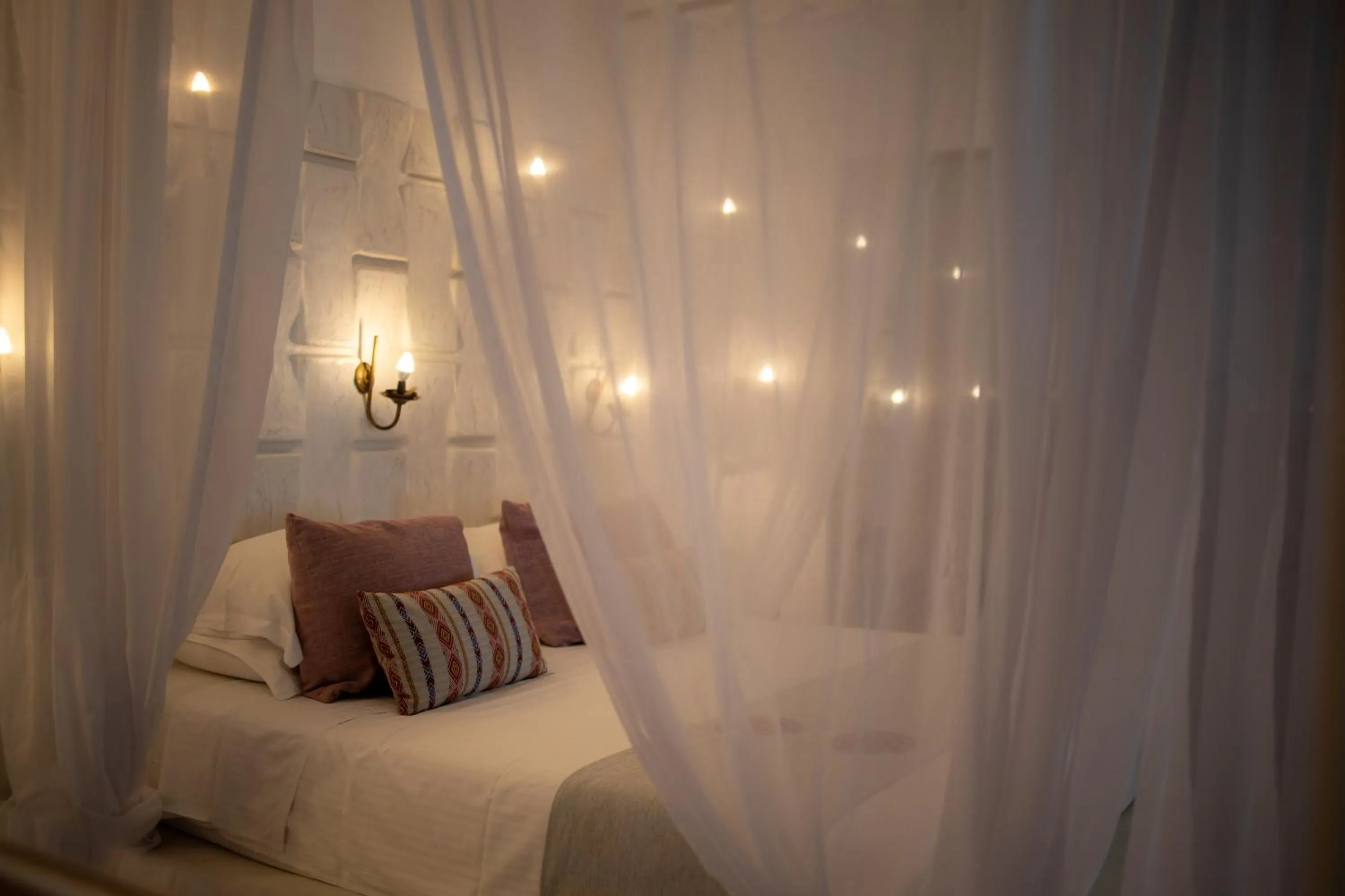 Bed in Kouros Exclusive Hotel & Suites - Adults Only