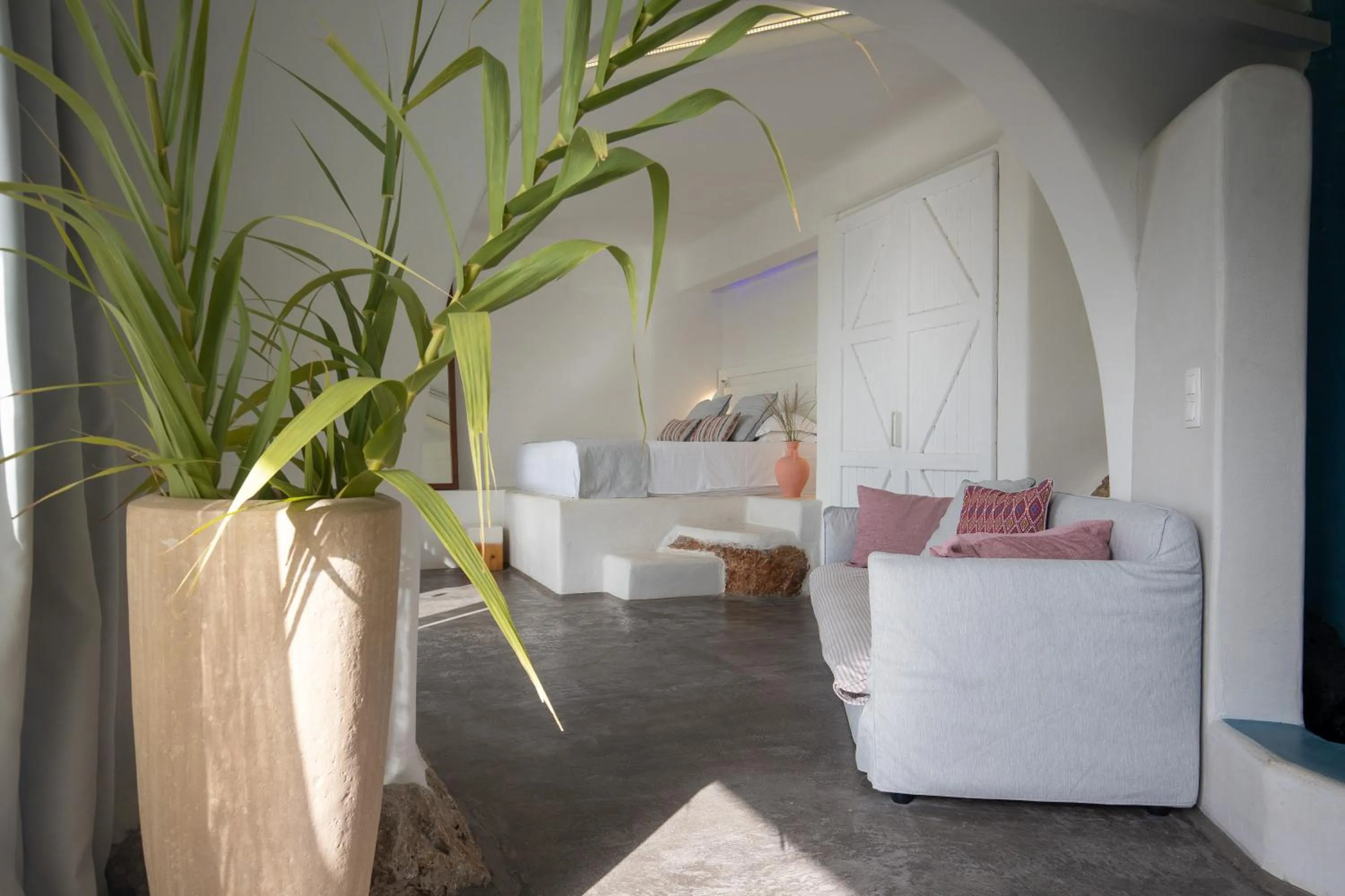 Seating area in Kouros Exclusive Hotel & Suites - Adults Only