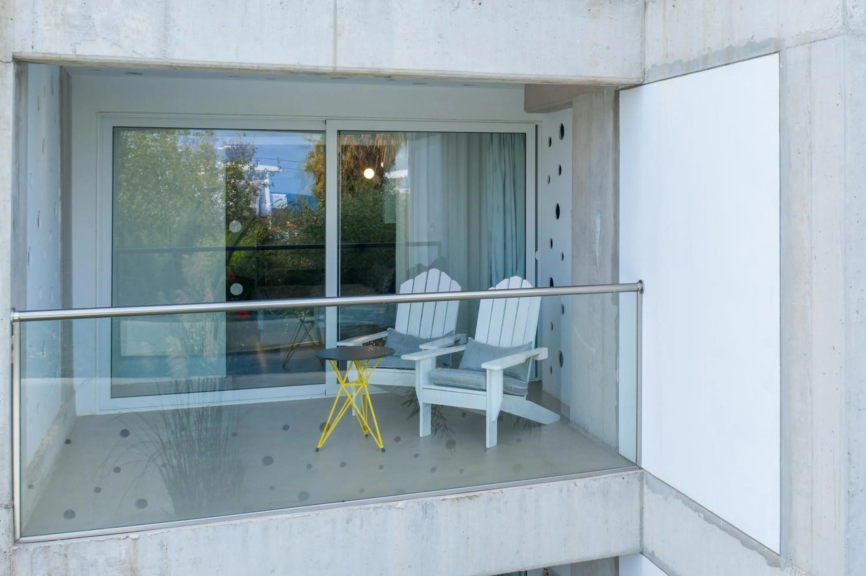 Balcony/Terrace in Kouros Exclusive Hotel & Suites - Adults Only