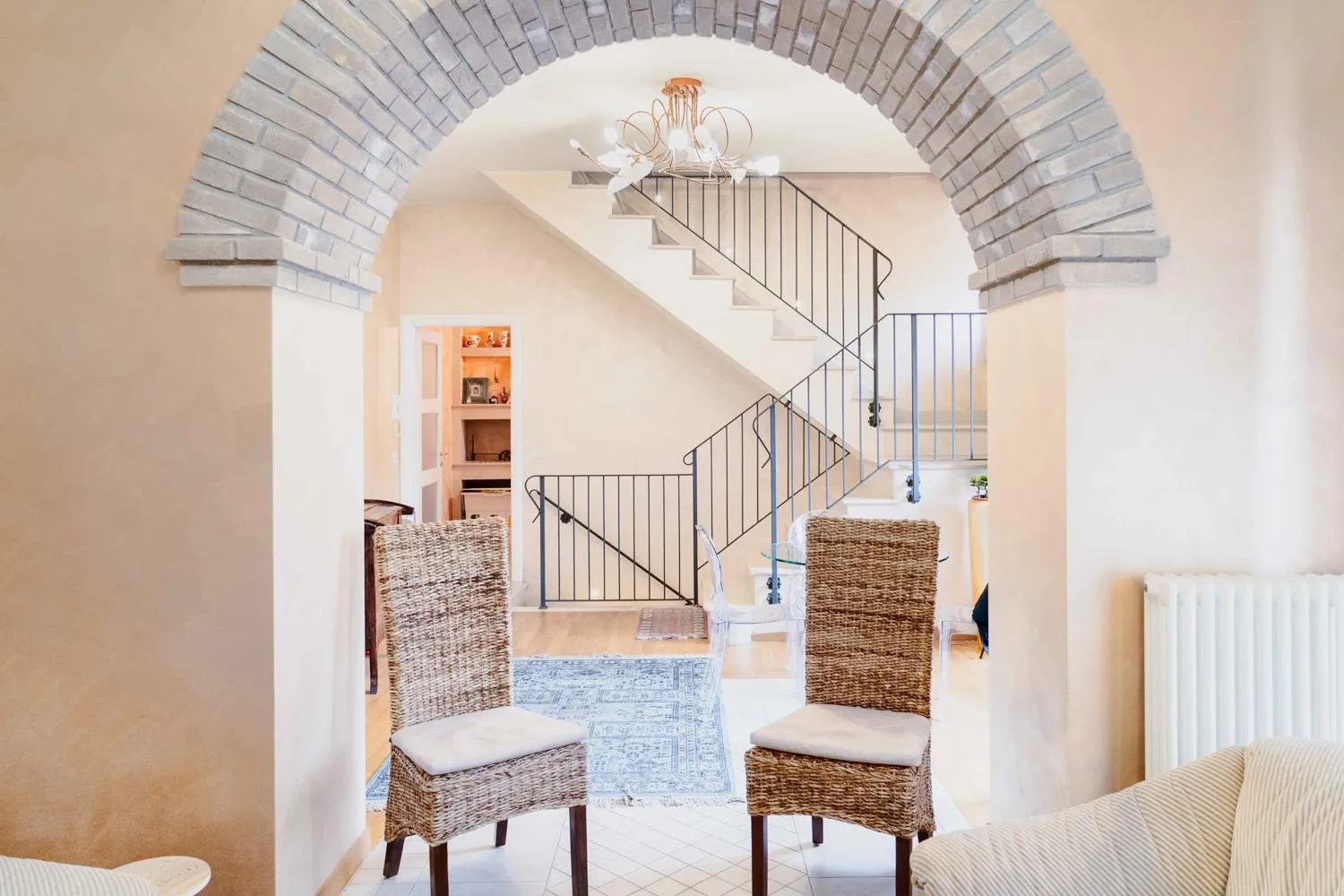 Communal lounge/ TV room in B&B La Casa Di Tocco