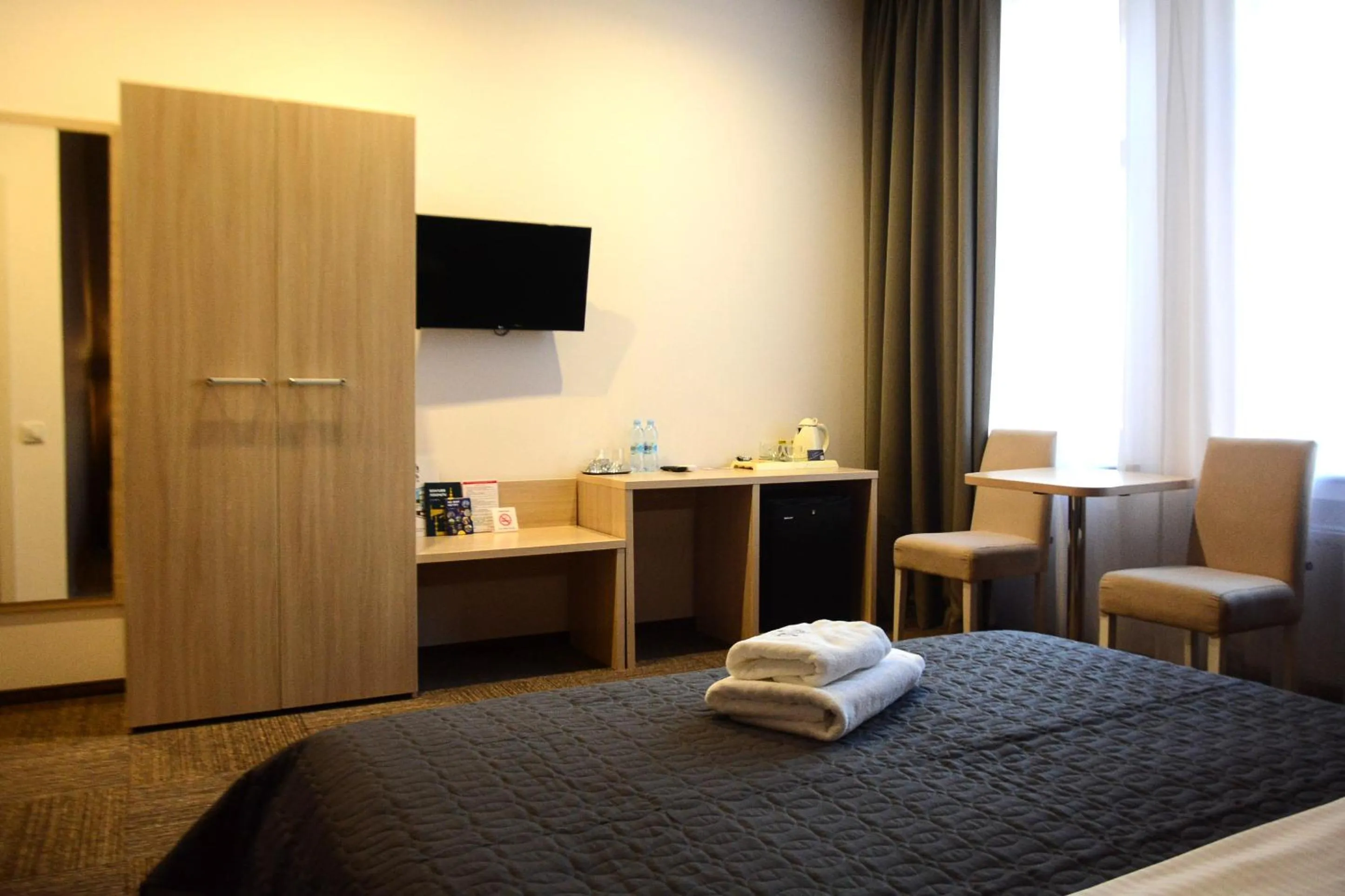 Bed in Hotel Voskresensky