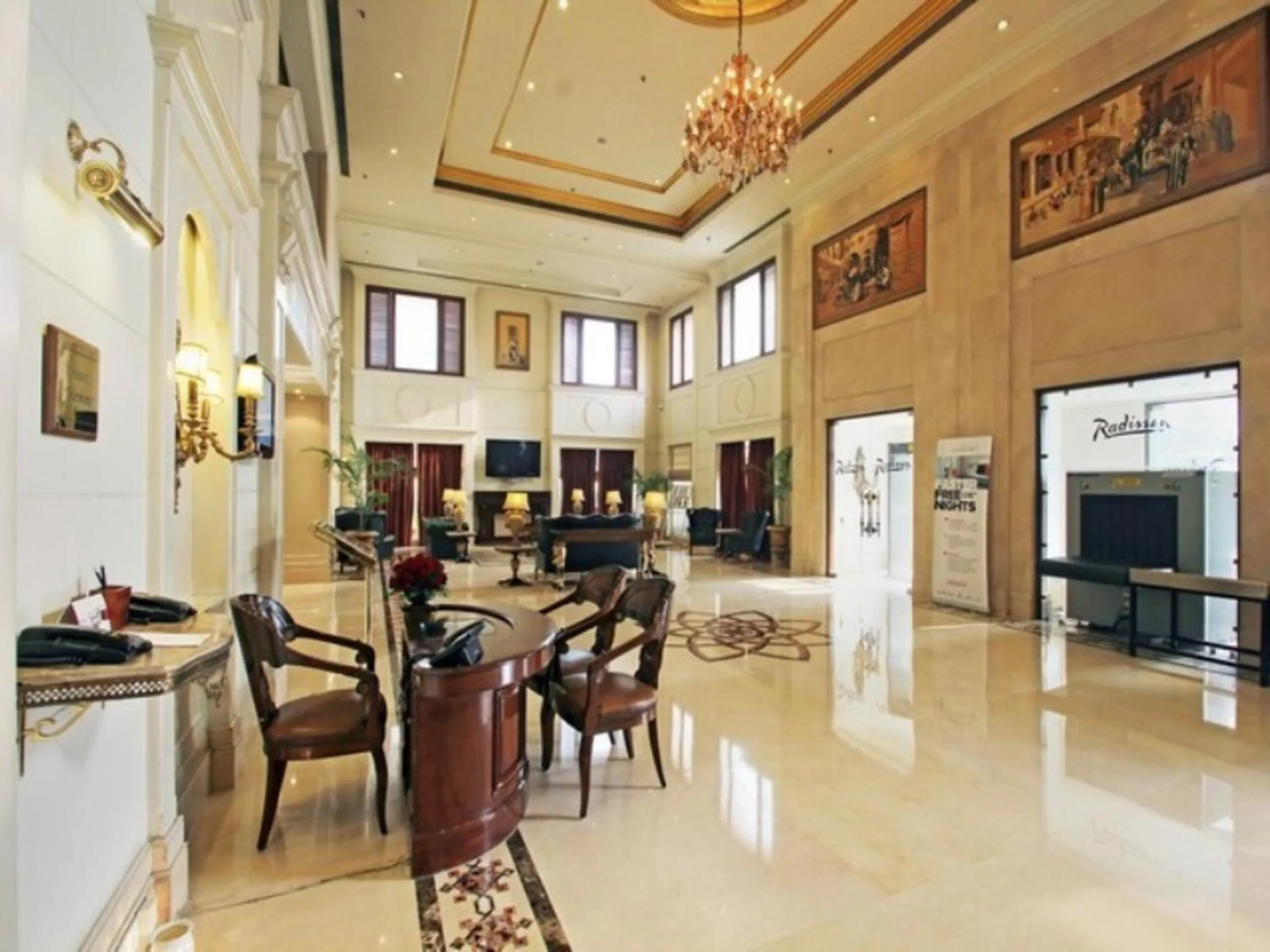 Lobby or reception in Radisson Hotel Jalandhar