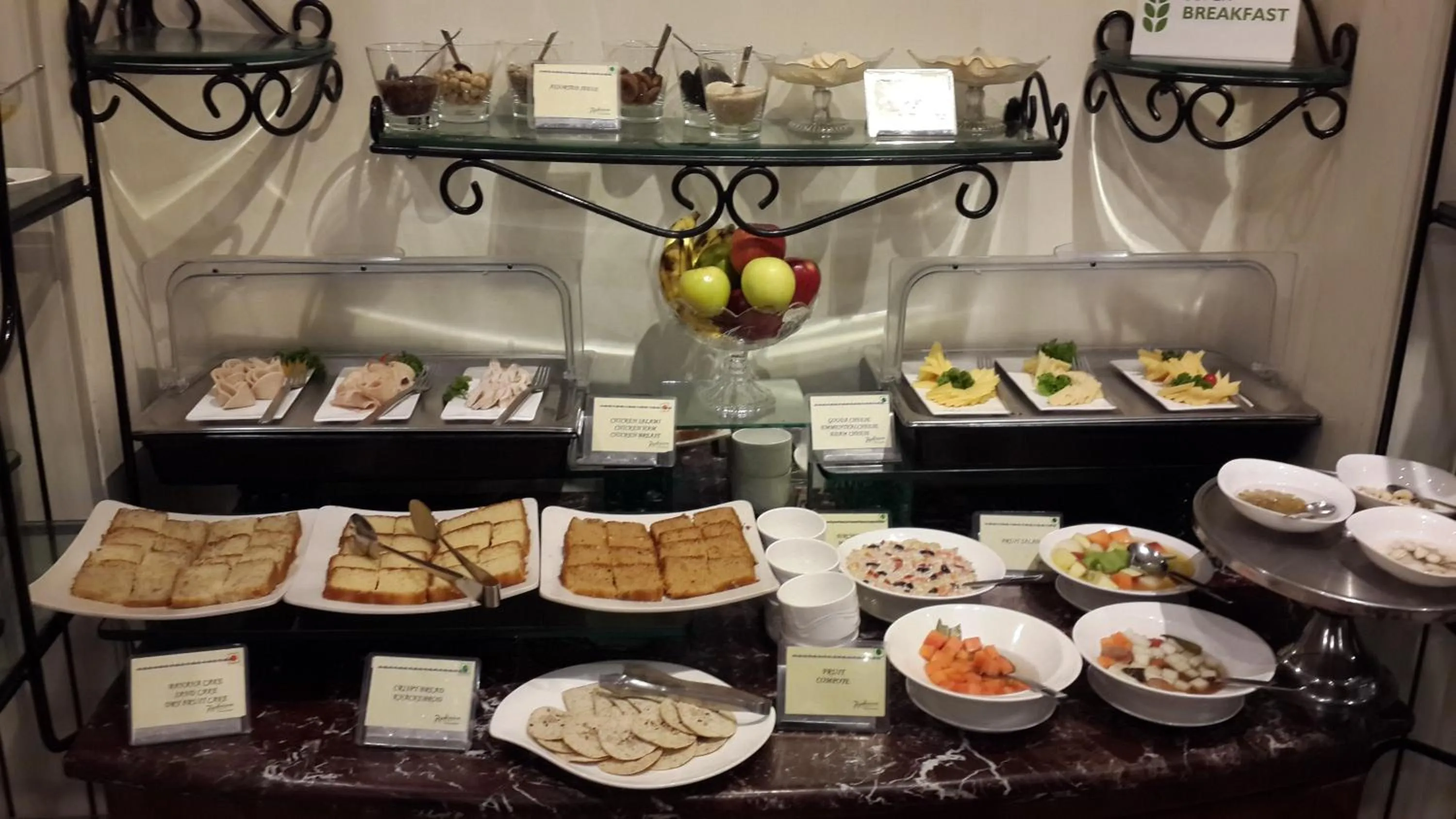 Buffet breakfast in Radisson Hotel Jalandhar