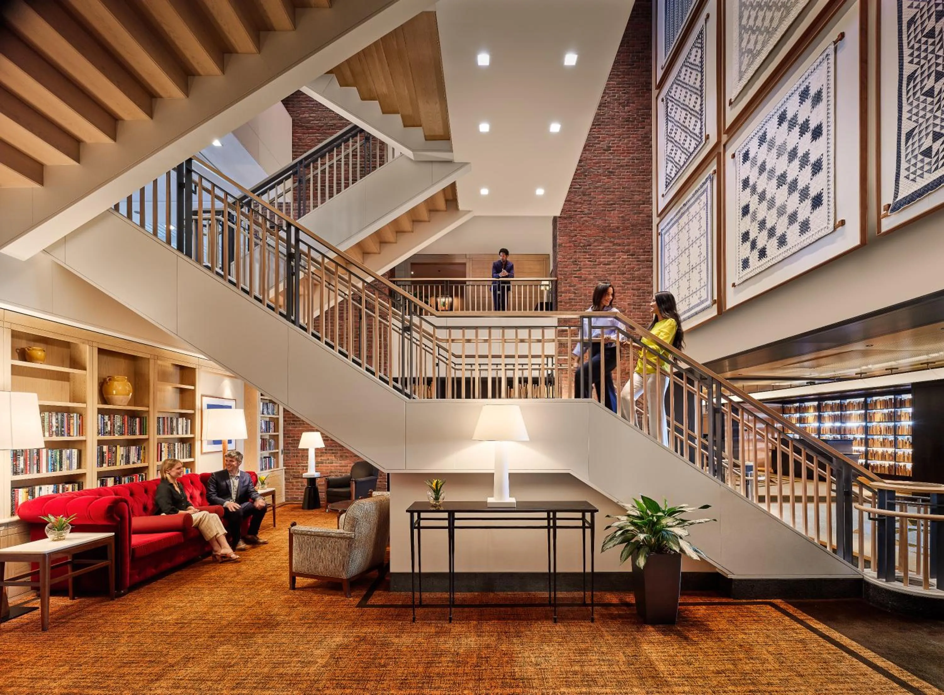 Library in The Charles Hotel in Harvard Square