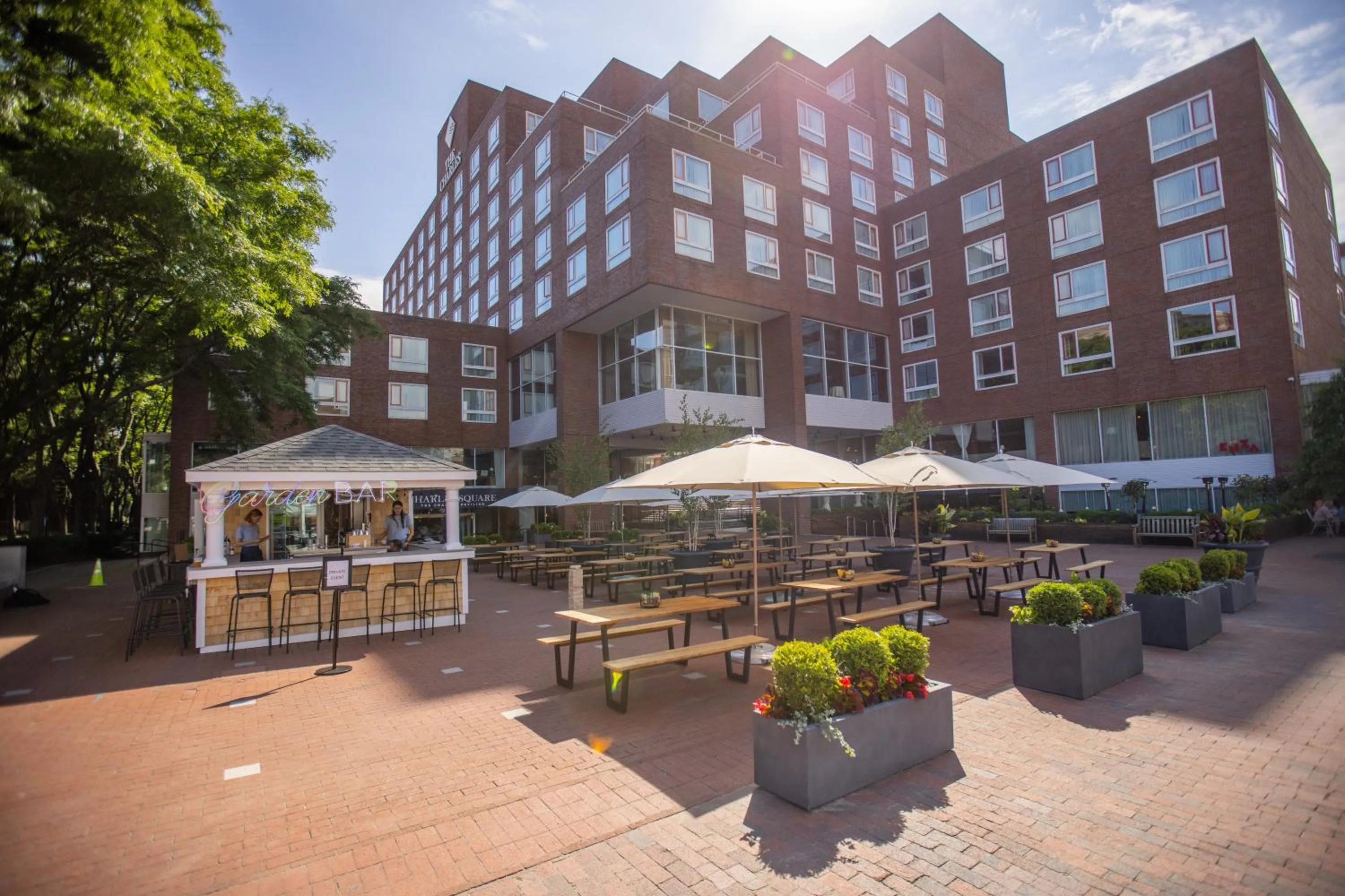 Restaurant/places to eat in The Charles Hotel in Harvard Square