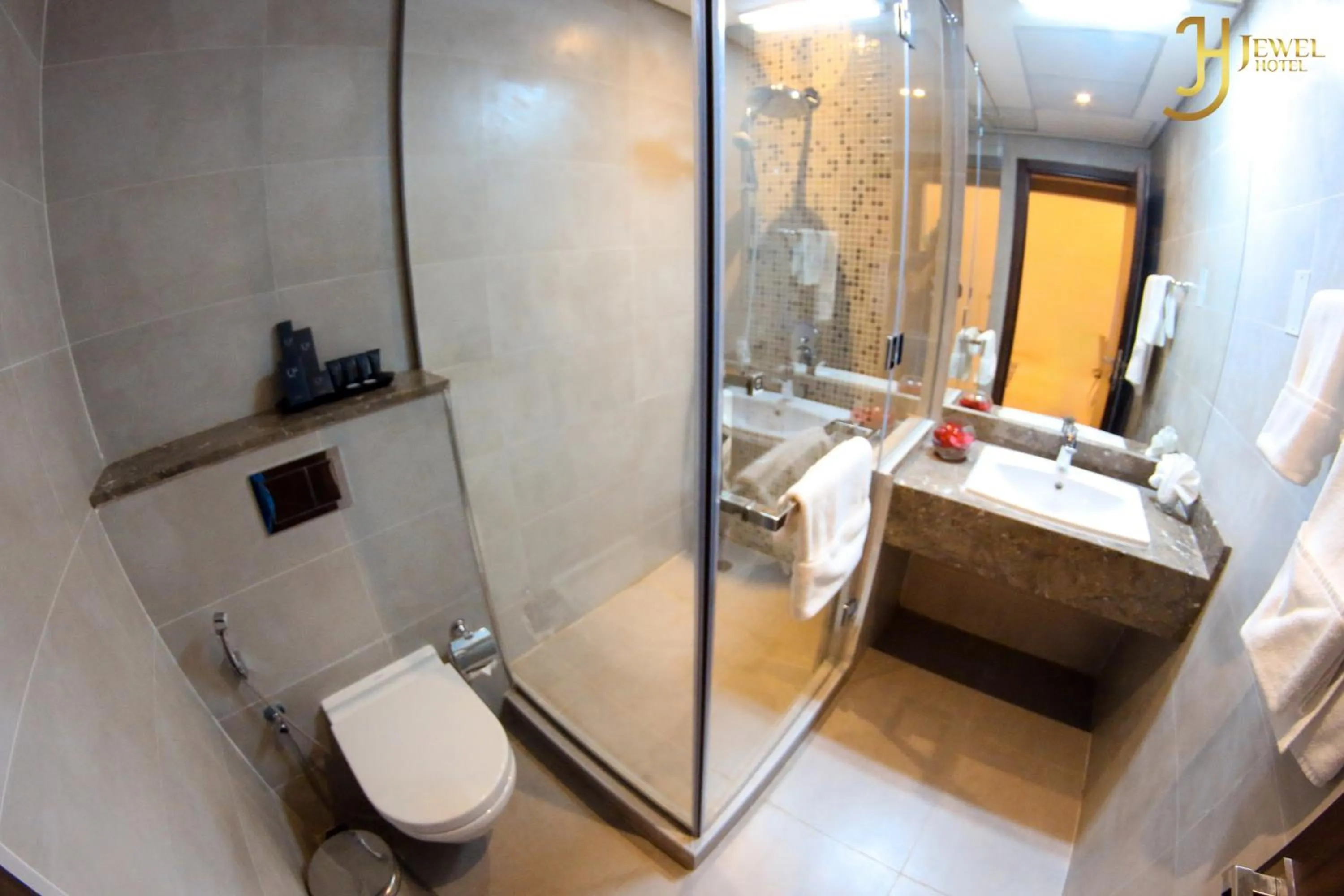 Bathroom in Sunday Luxury Downtown Adliya Formerly Jewel Hotel