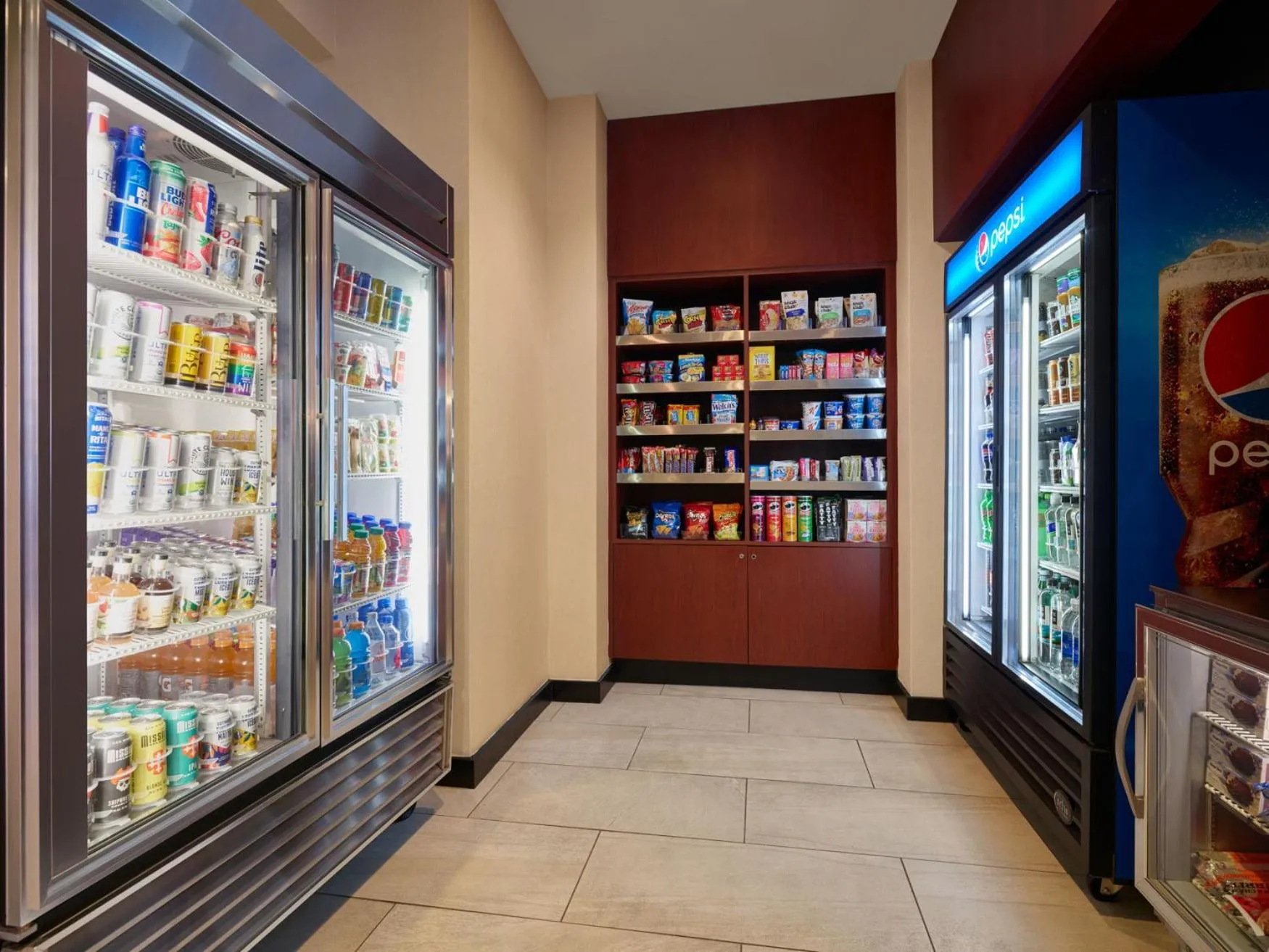 Supermarket/grocery shop in Courtyard Culver City Los Angeles