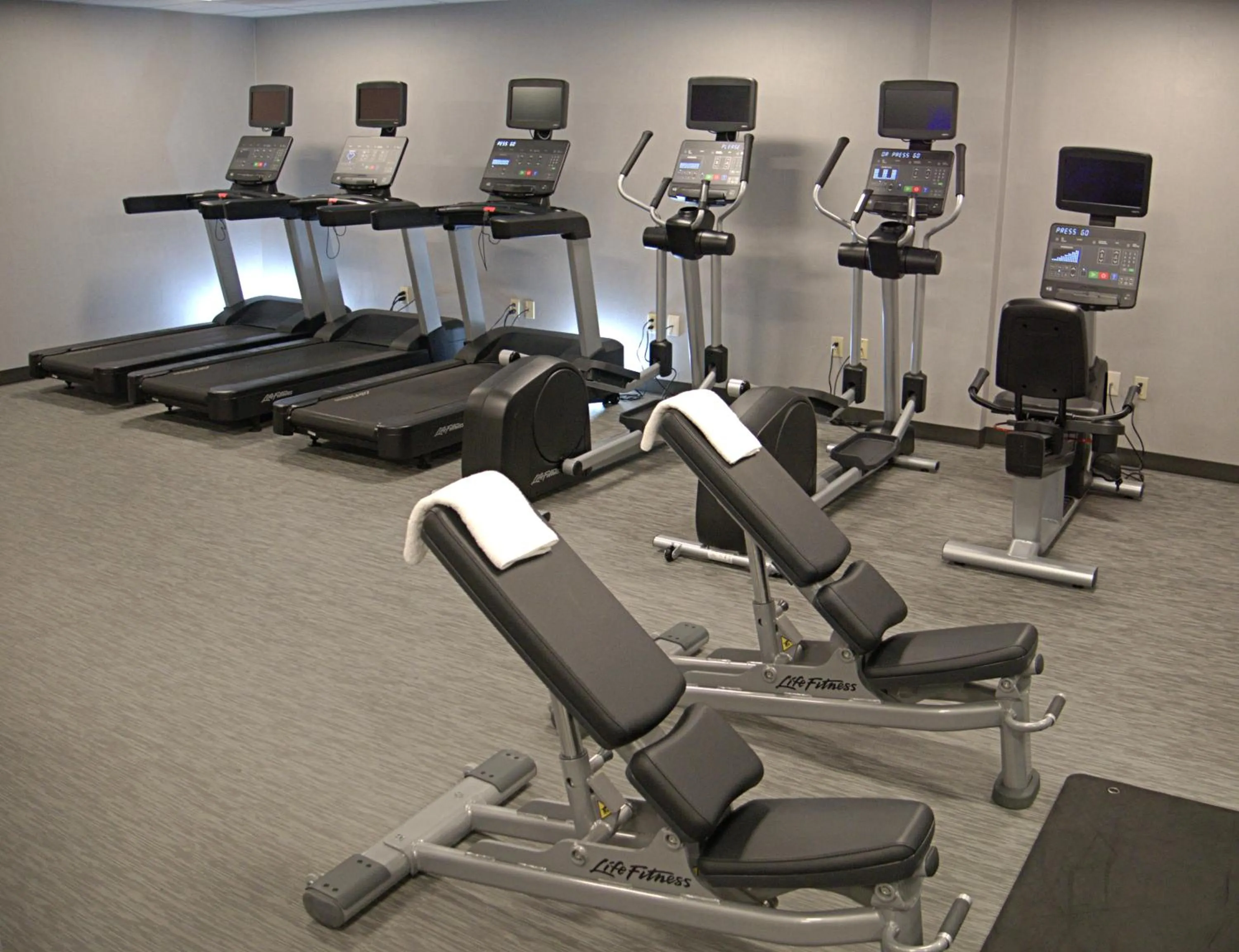 Fitness centre/facilities in Courtyard Culver City Los Angeles
