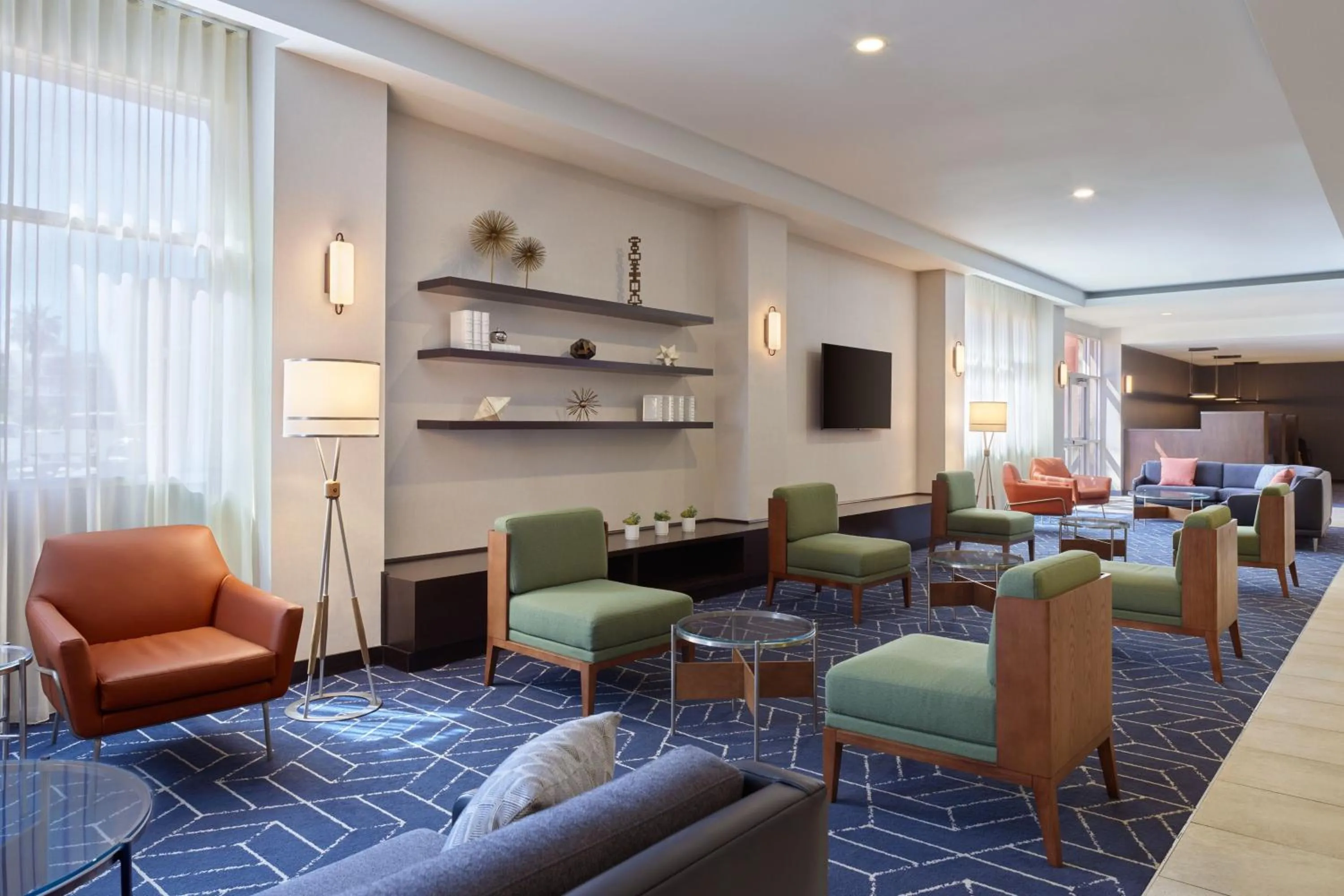 Lobby or reception in Courtyard Culver City Los Angeles