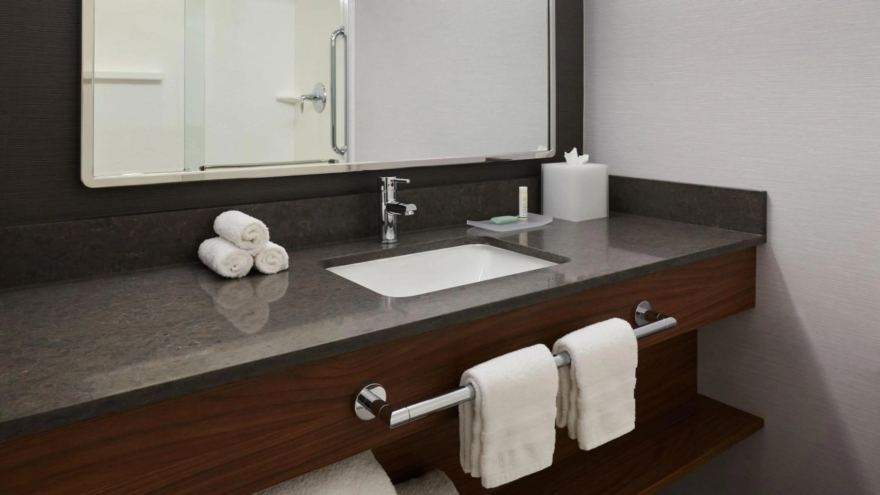 Bathroom in Courtyard Culver City Los Angeles