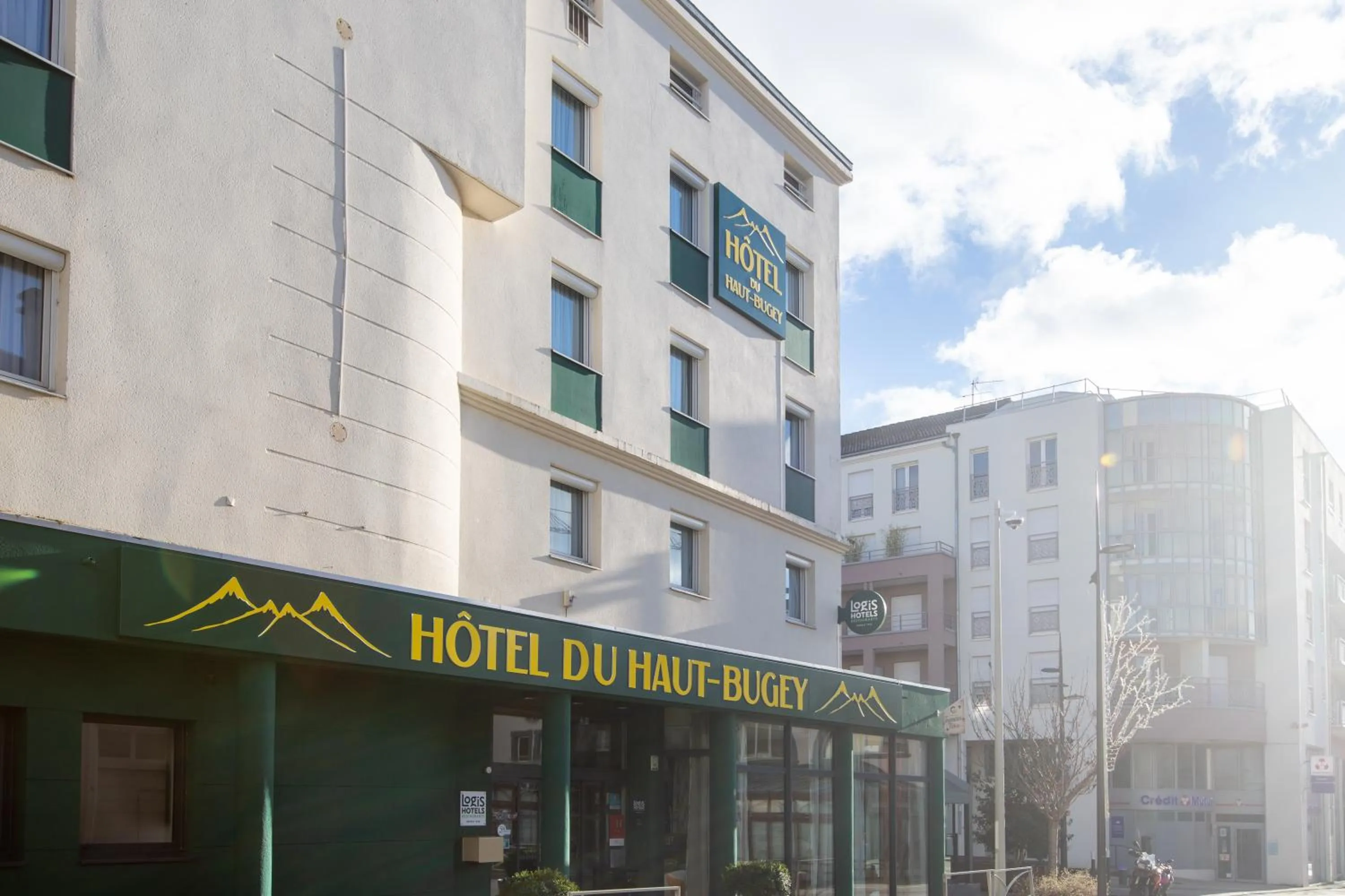 Property building in Logis Hôtel du Haut-Bugey