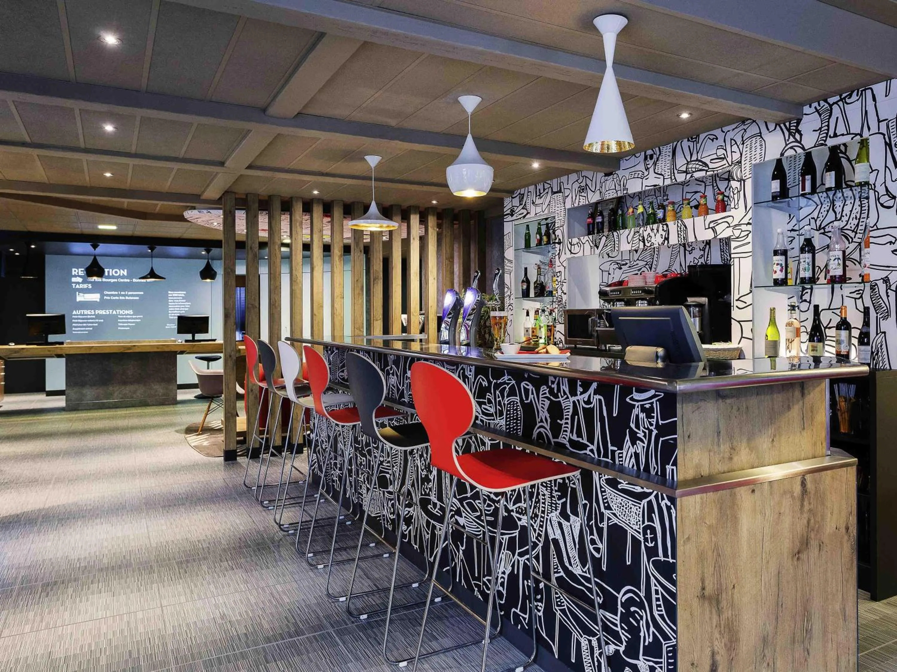 Restaurant/places to eat in Ibis Bourges Centre, Hôtel Restaurant