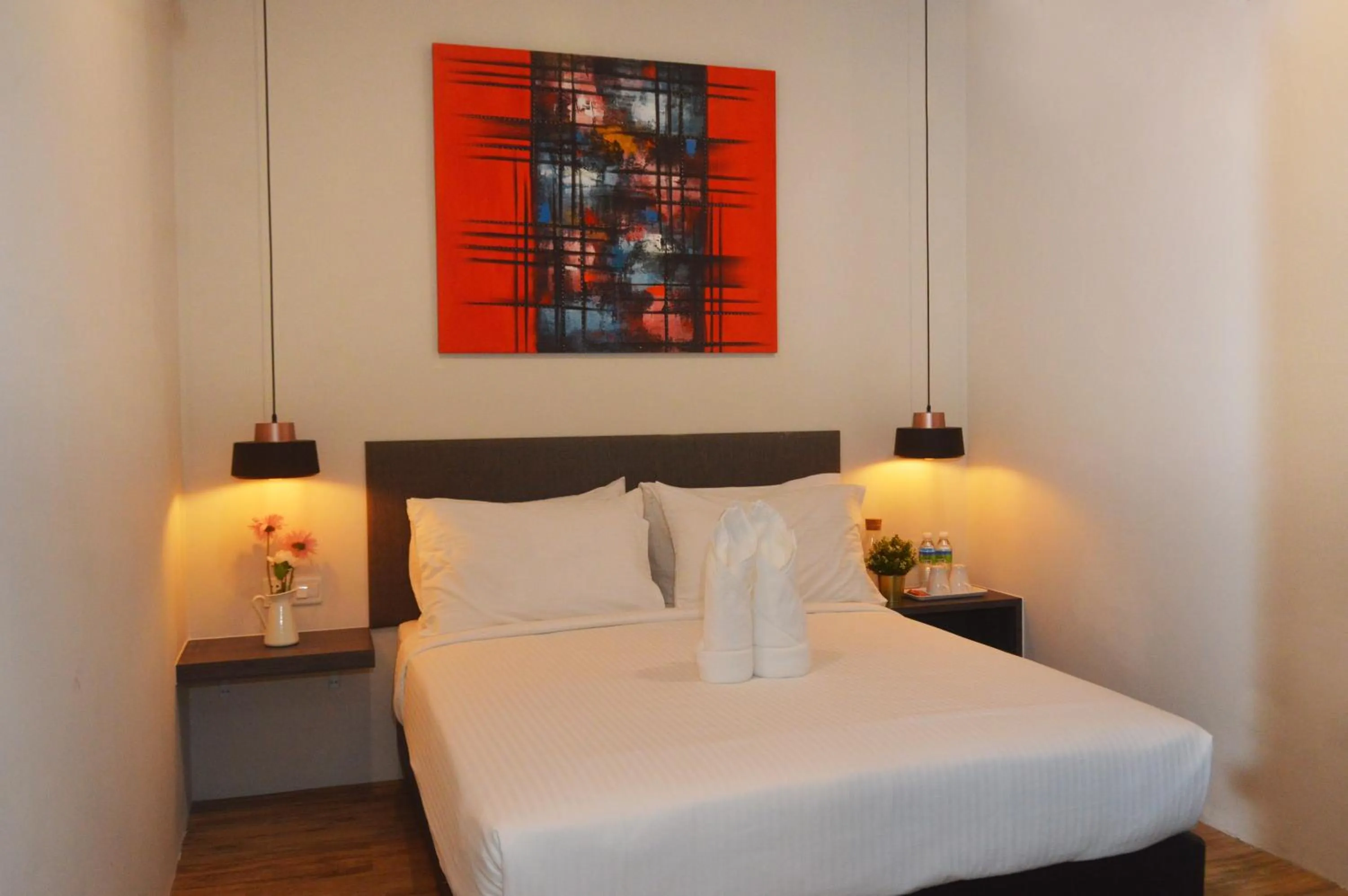 Bed in De Luna Hotel Sri Petaling