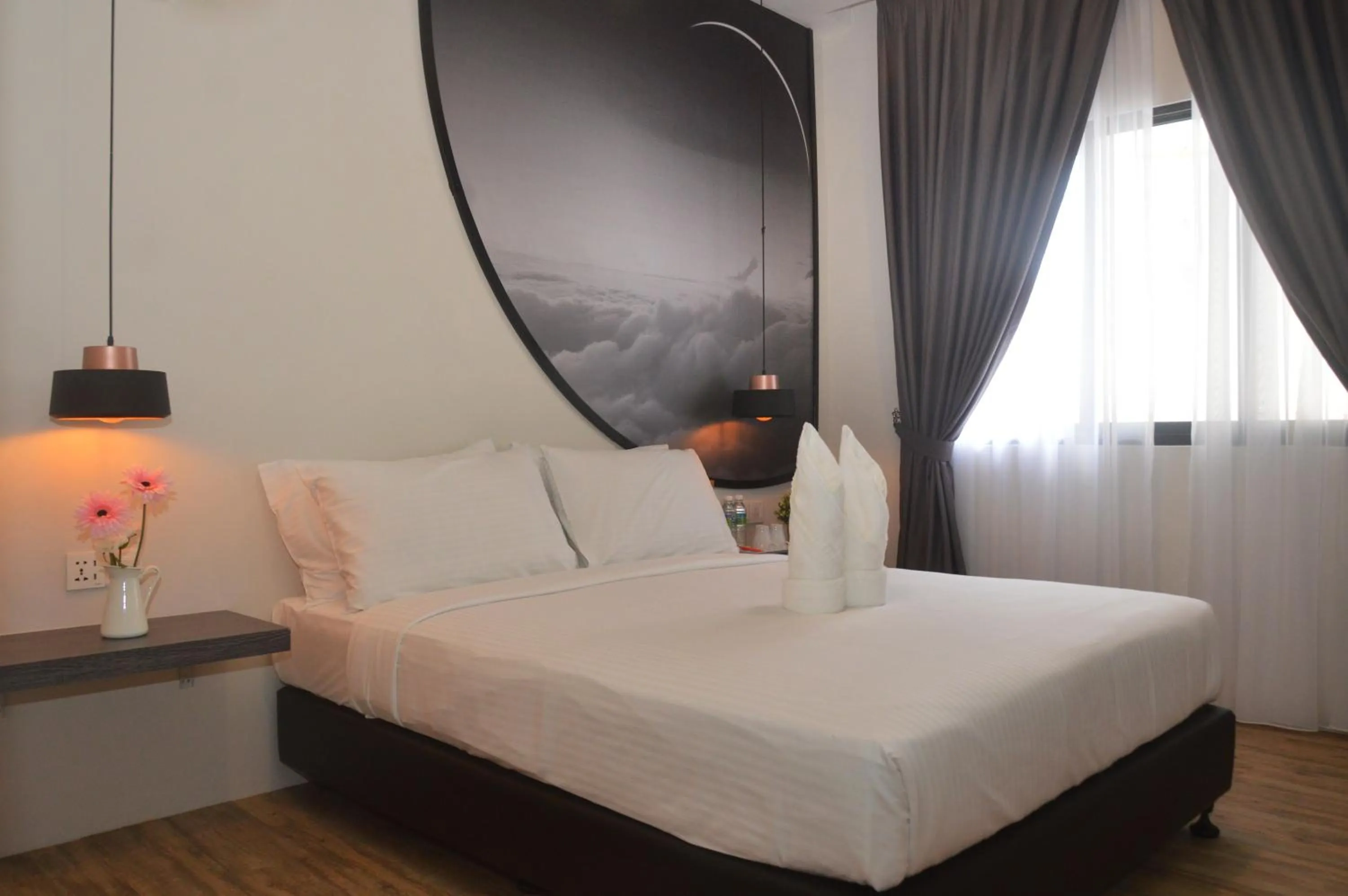 Bed in De Luna Hotel Sri Petaling