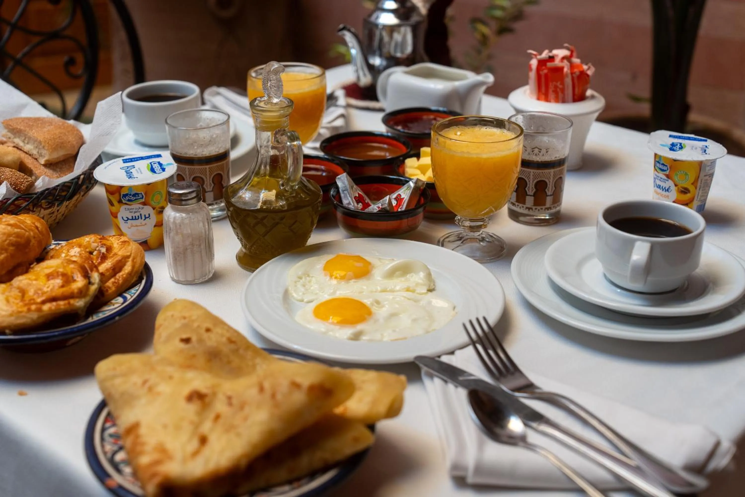 Breakfast in RIAD VILLA SIDI BABA