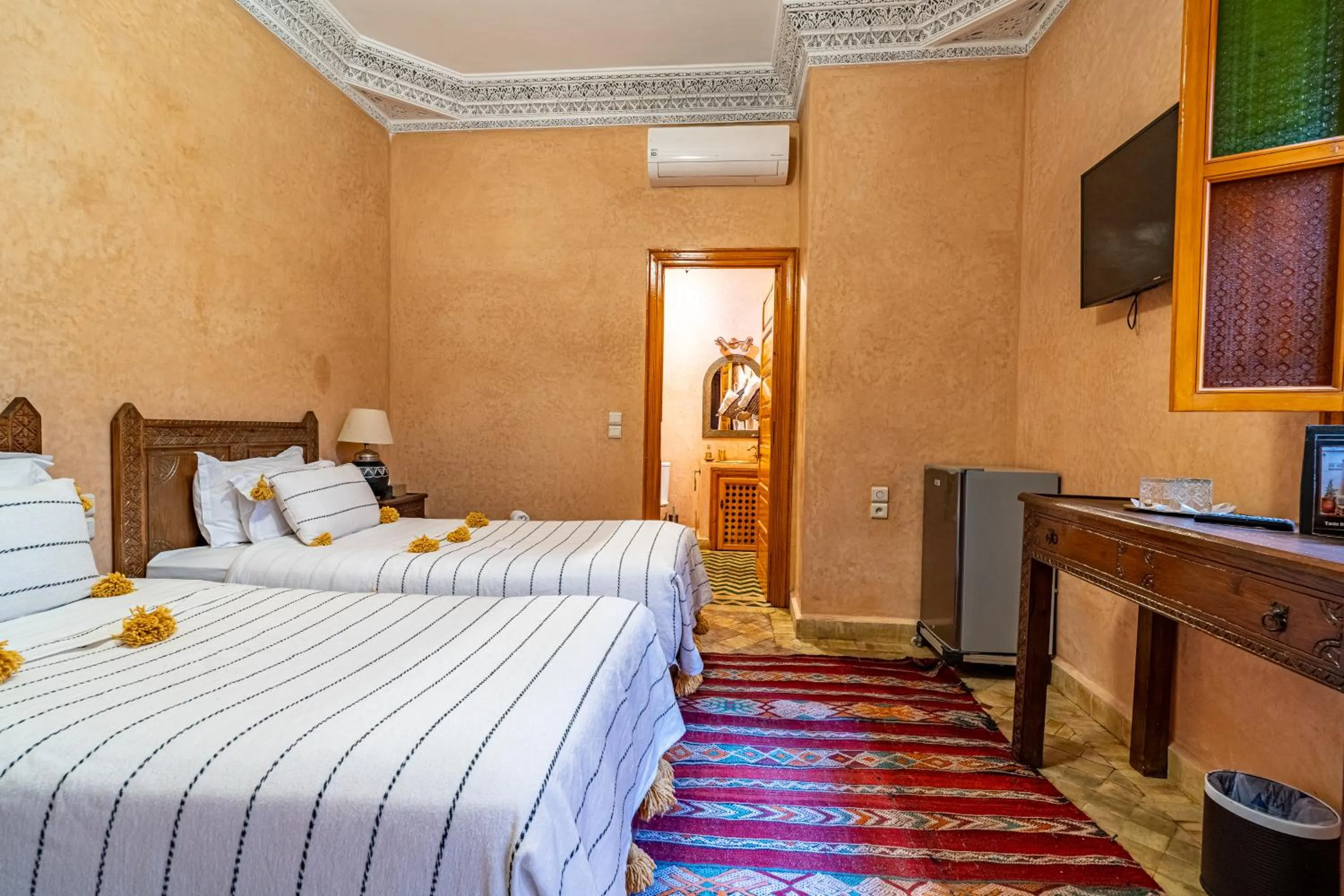 Bed in RIAD VILLA SIDI BABA