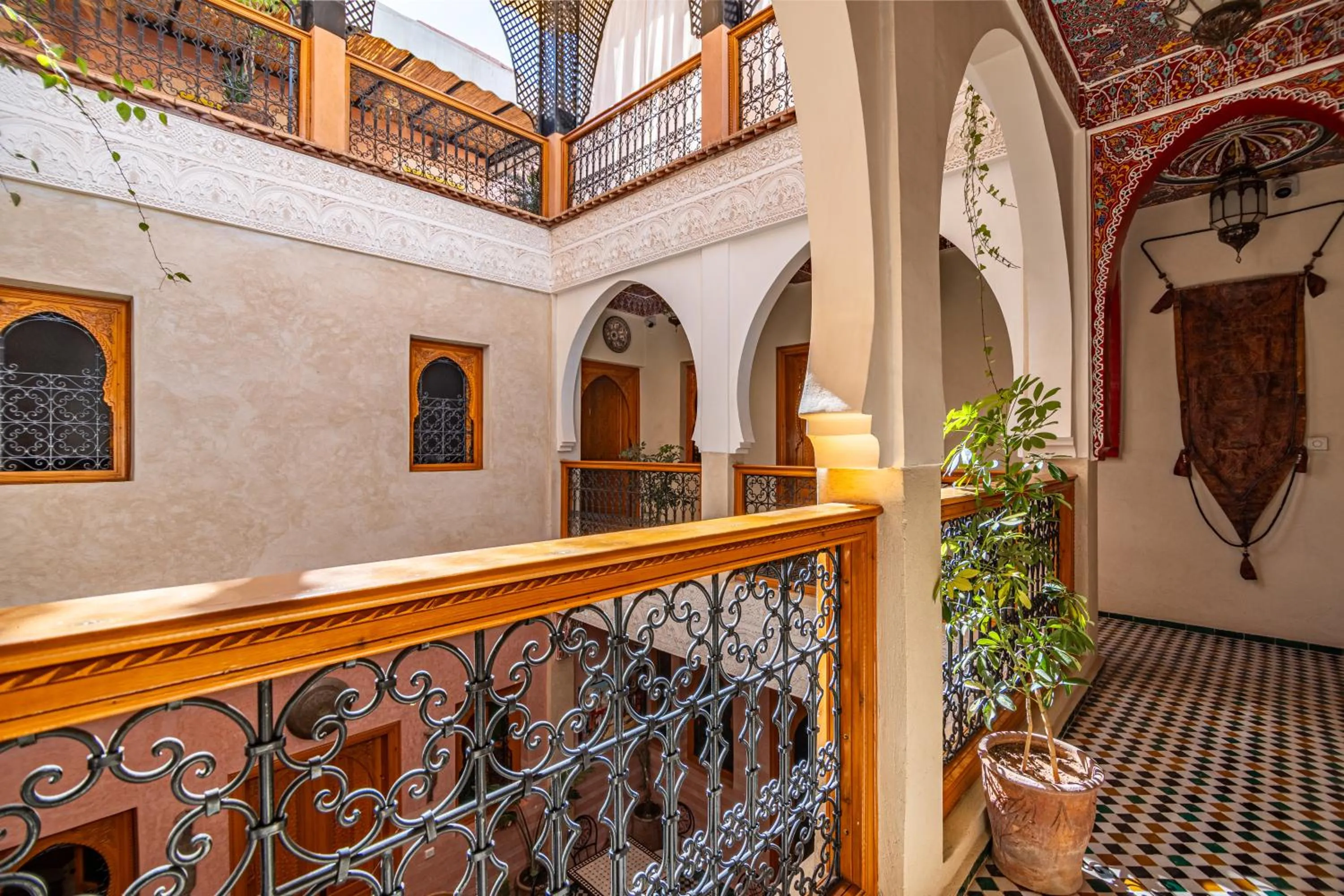 Patio in RIAD VILLA SIDI BABA