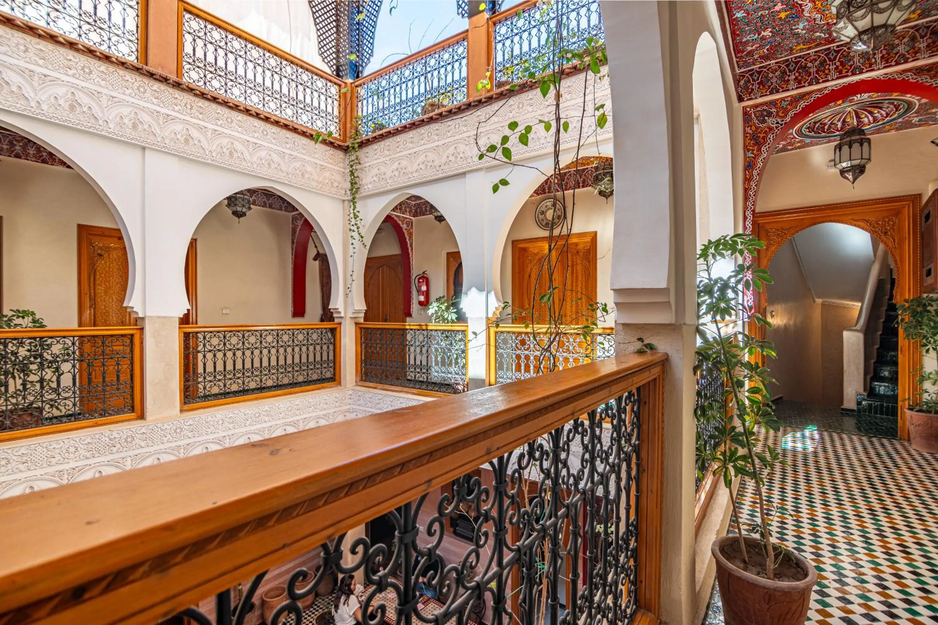 Patio in RIAD VILLA SIDI BABA