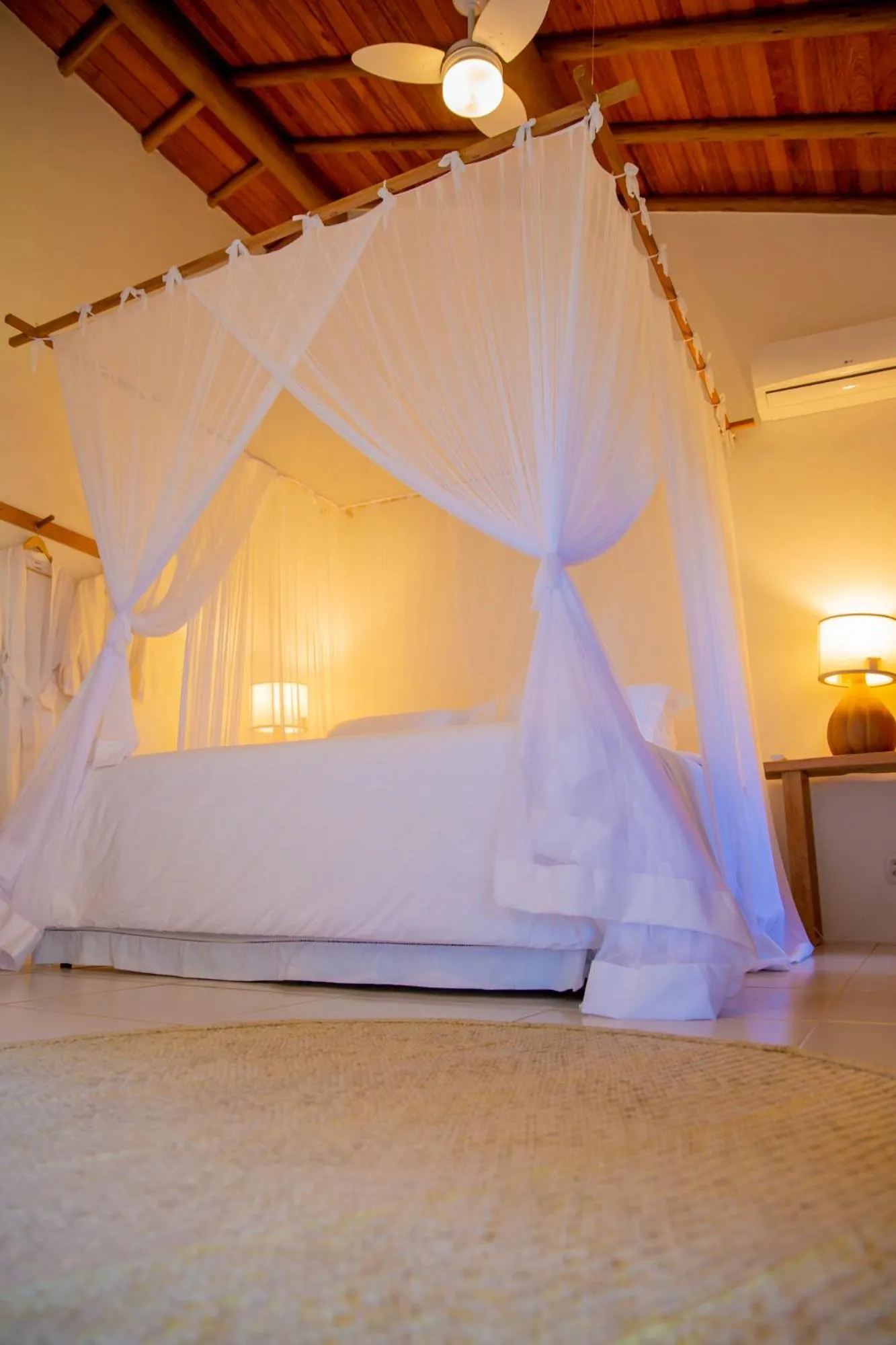 Bed in Casa Rabanete Trancoso