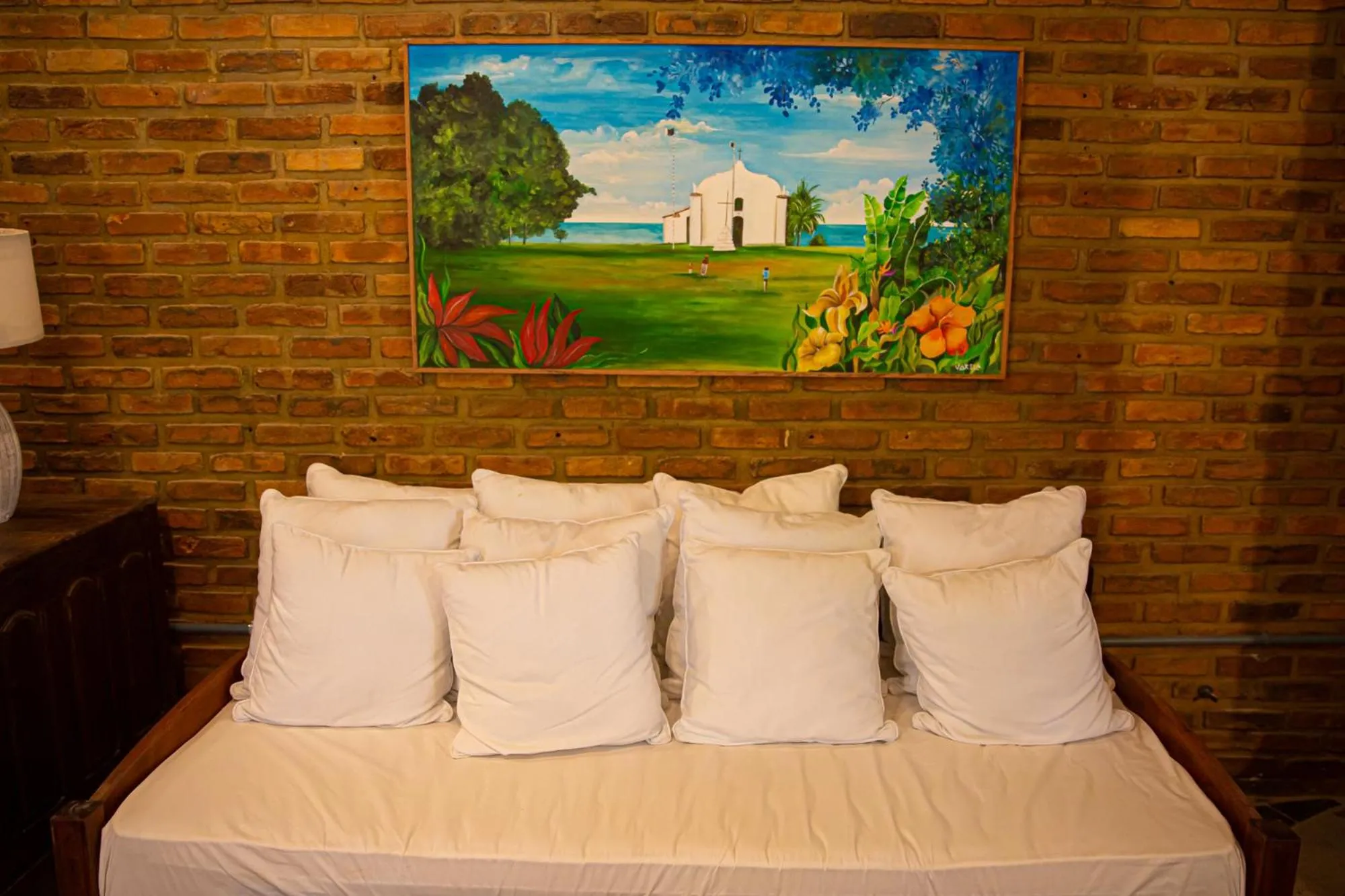 Bed in Casa Rabanete Trancoso