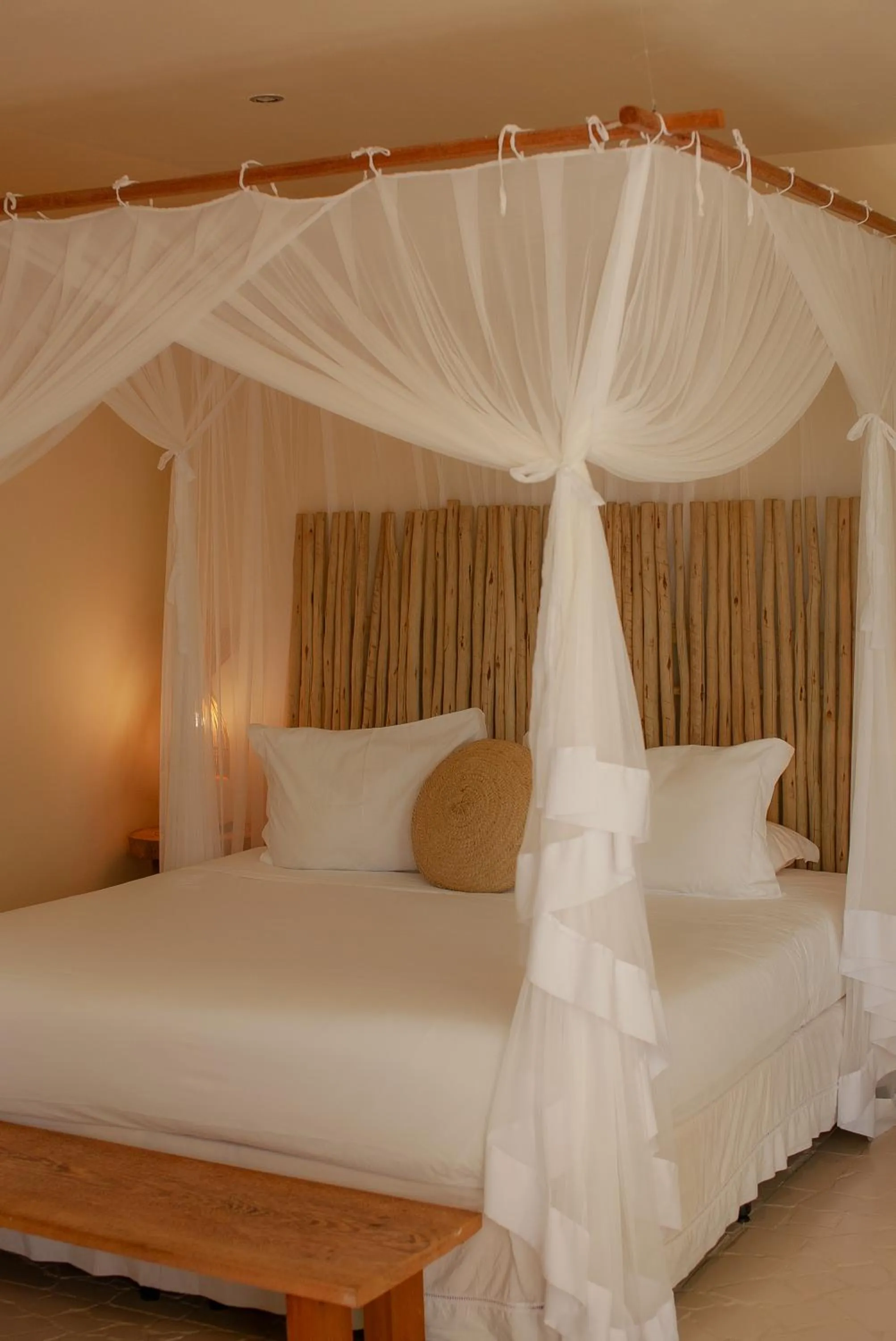 Bed in Casa Rabanete Trancoso