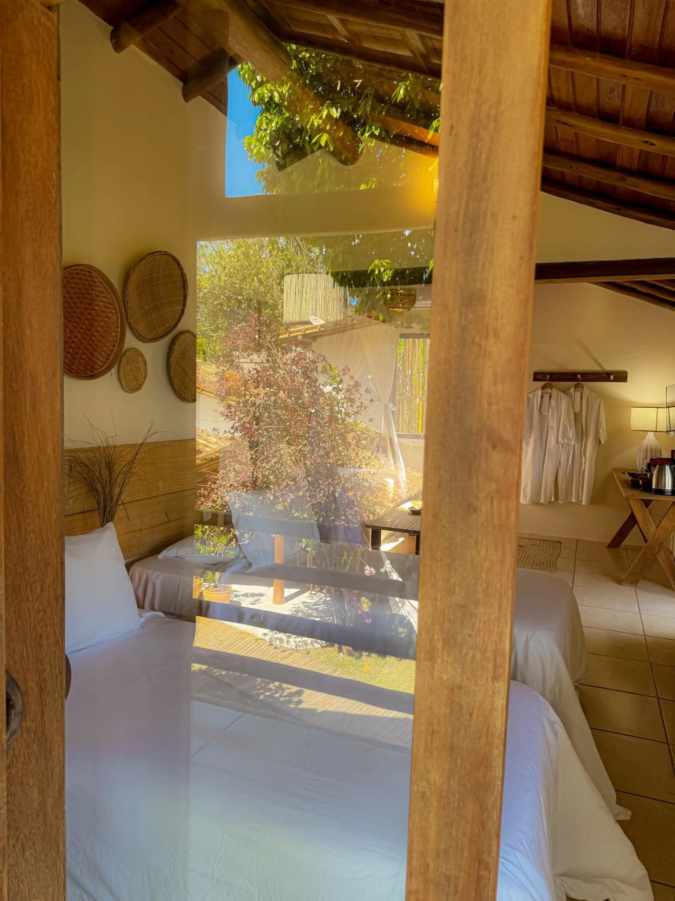 Bed in Casa Rabanete Trancoso