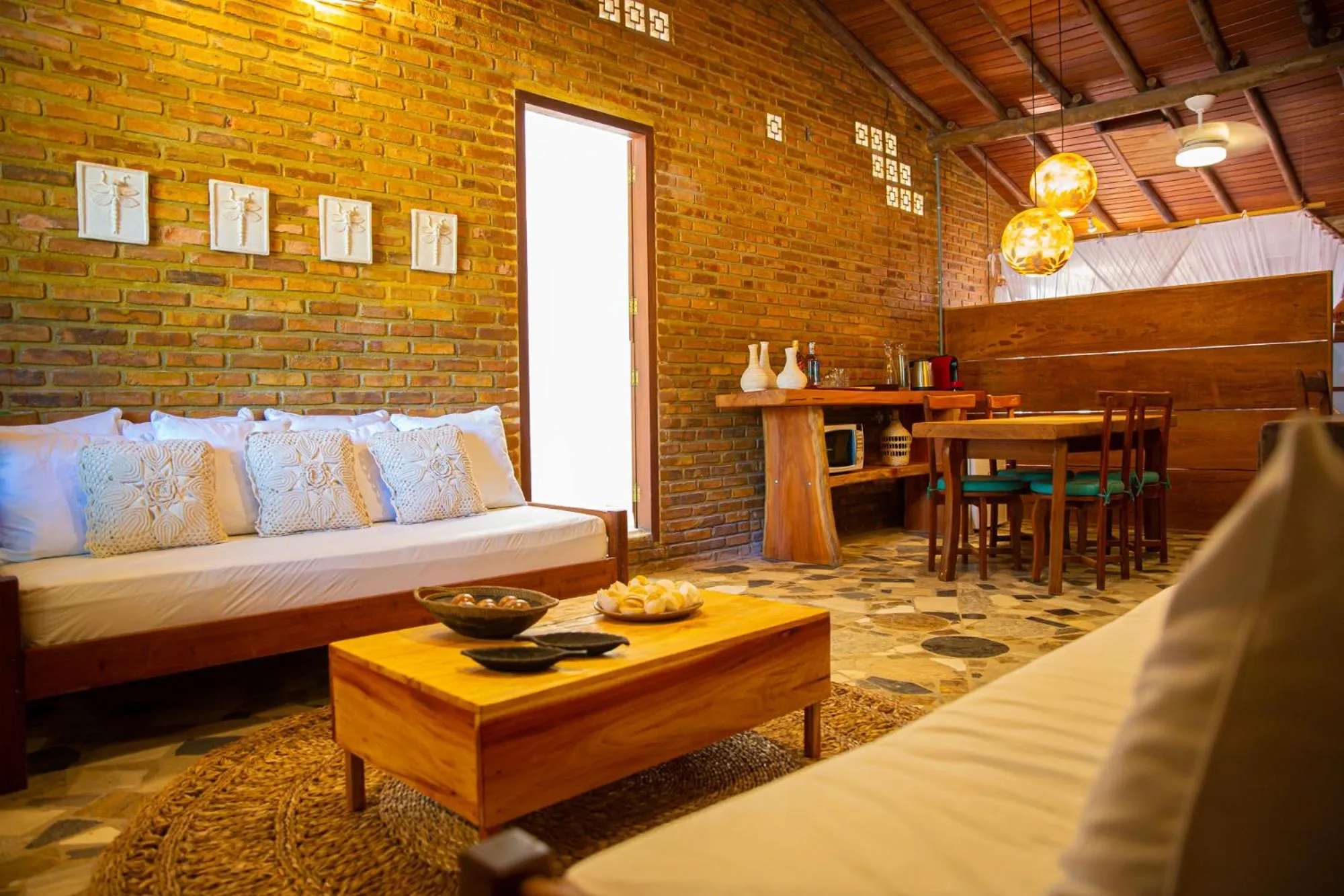 Bed in Casa Rabanete Trancoso