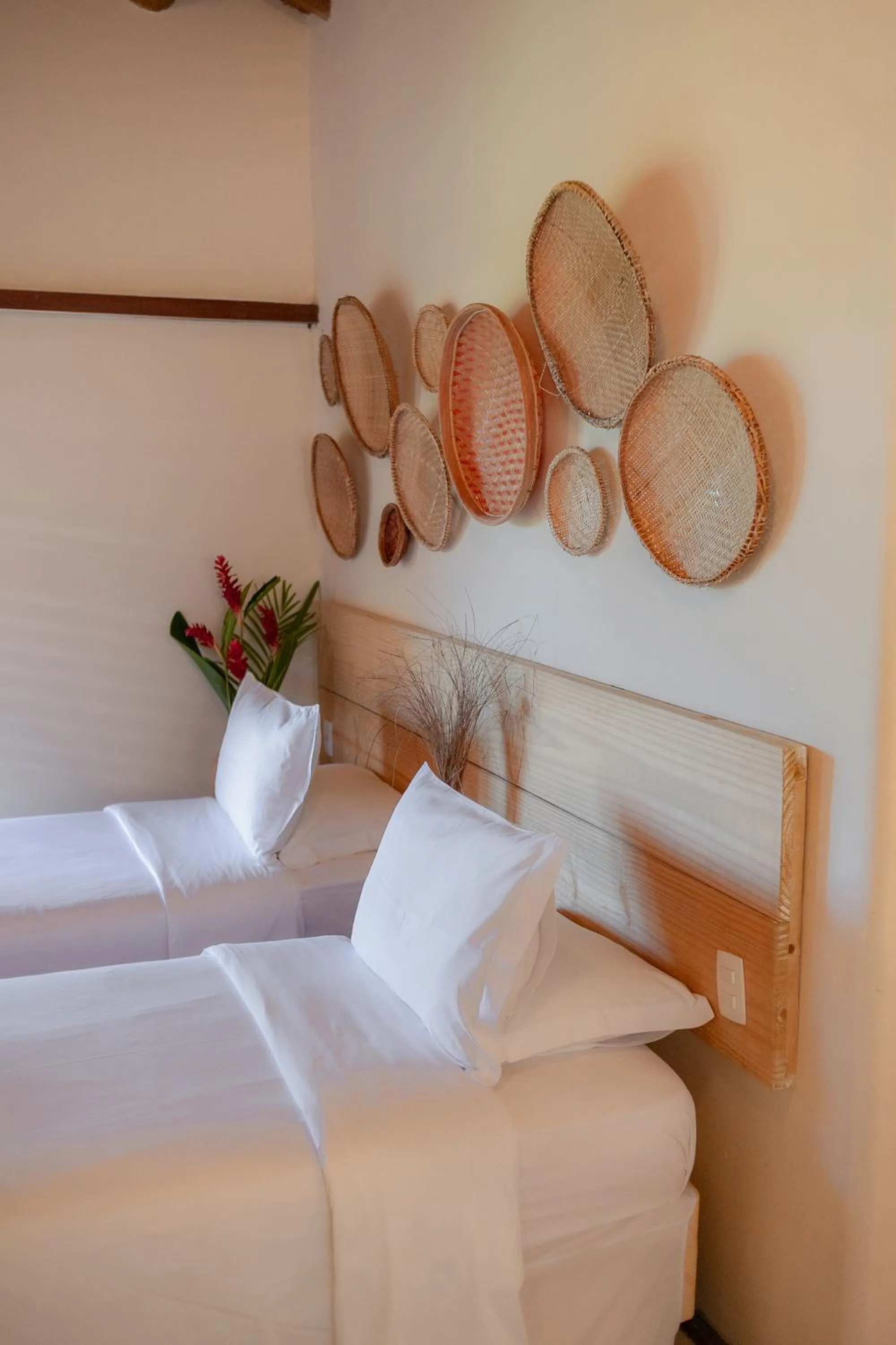 Bed in Casa Rabanete Trancoso