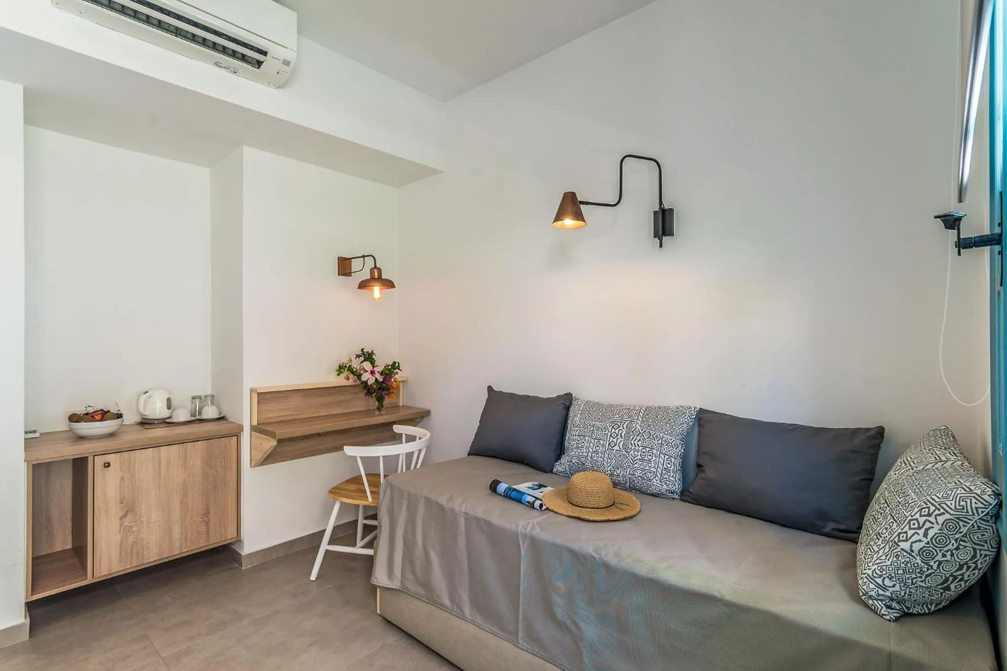 Seating area in Livikon by the Sea