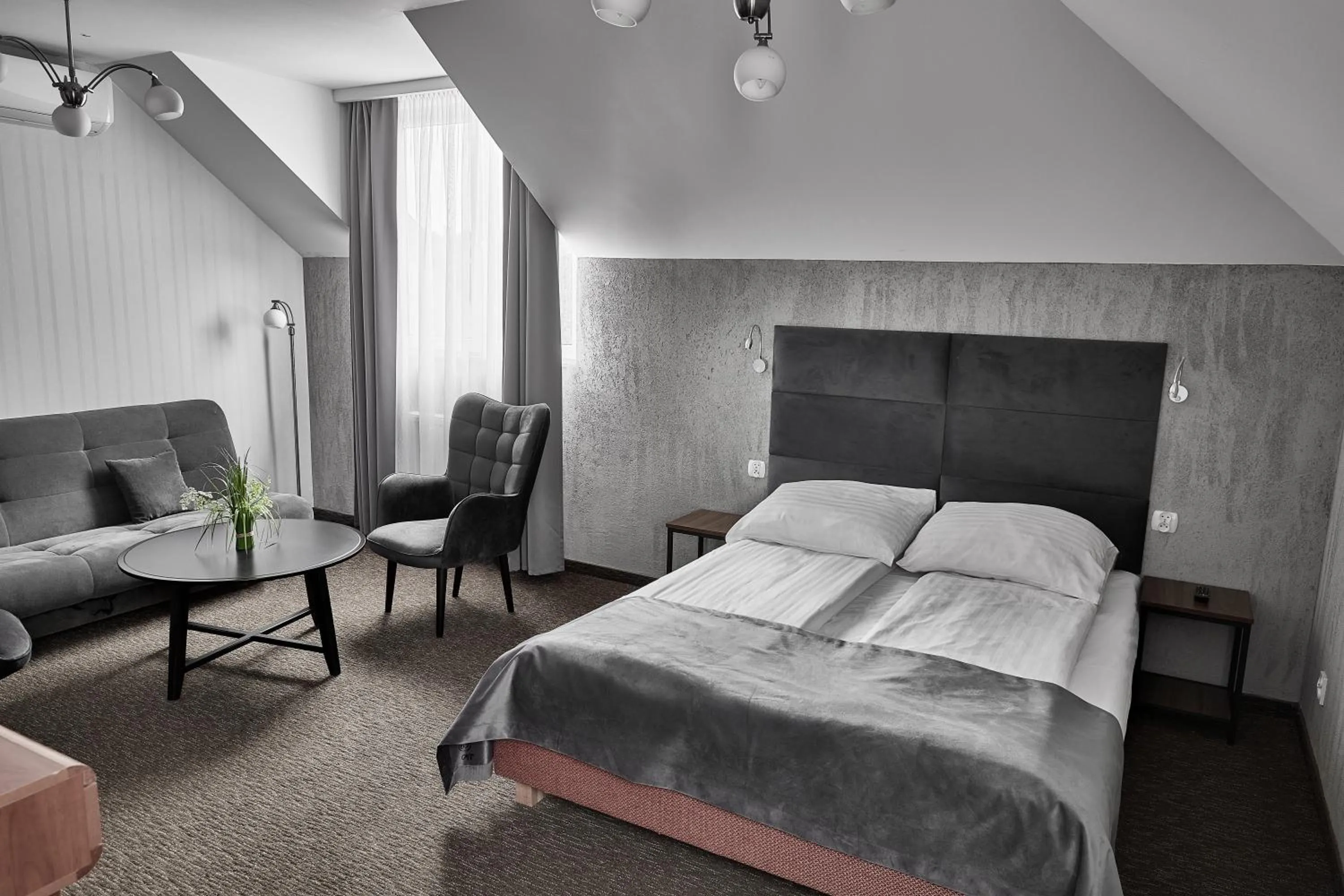 Bed in Hotel Baranowski