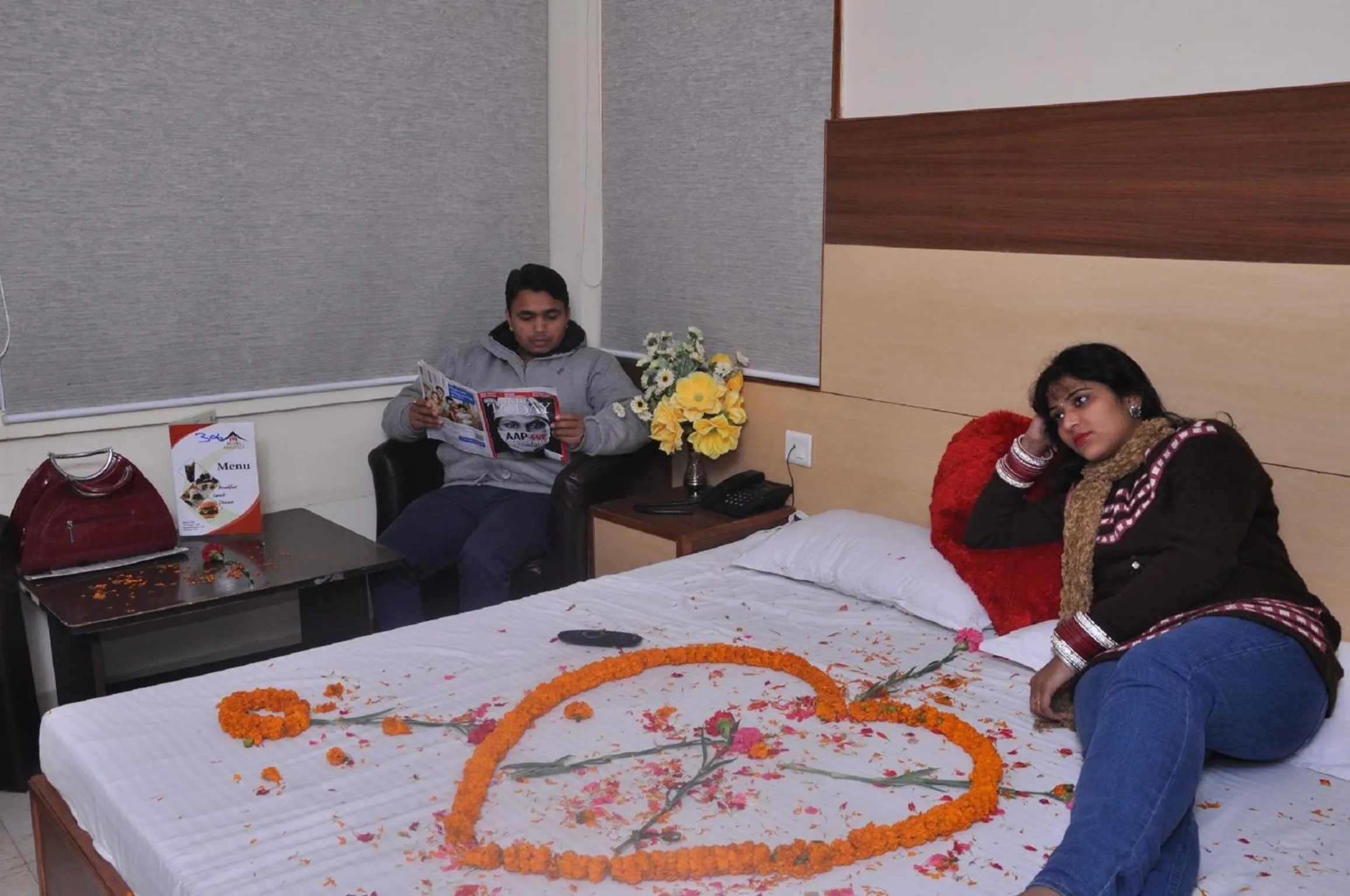 Bed in Hotel Prestige