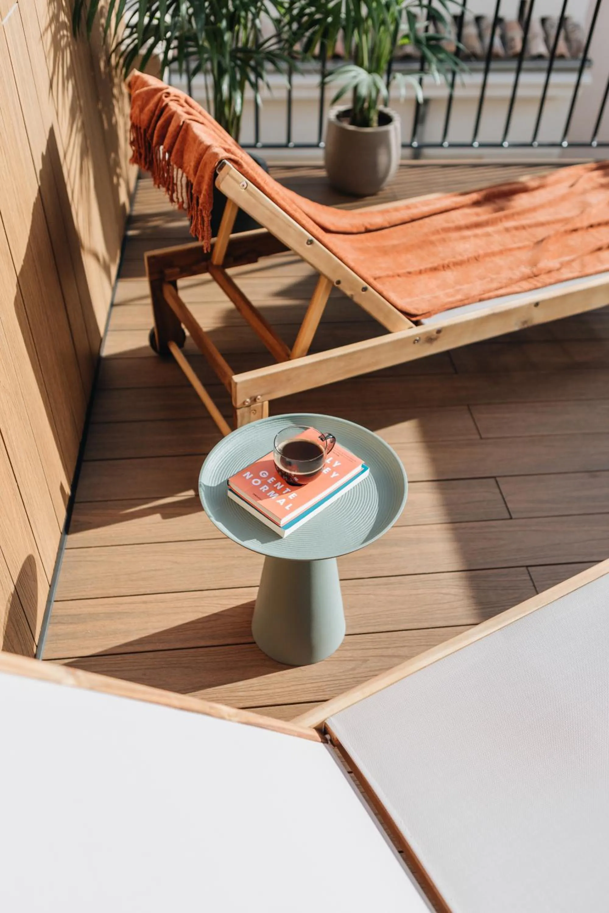 Balcony/Terrace in Room Mate Oliveira - City Centre, Valencia