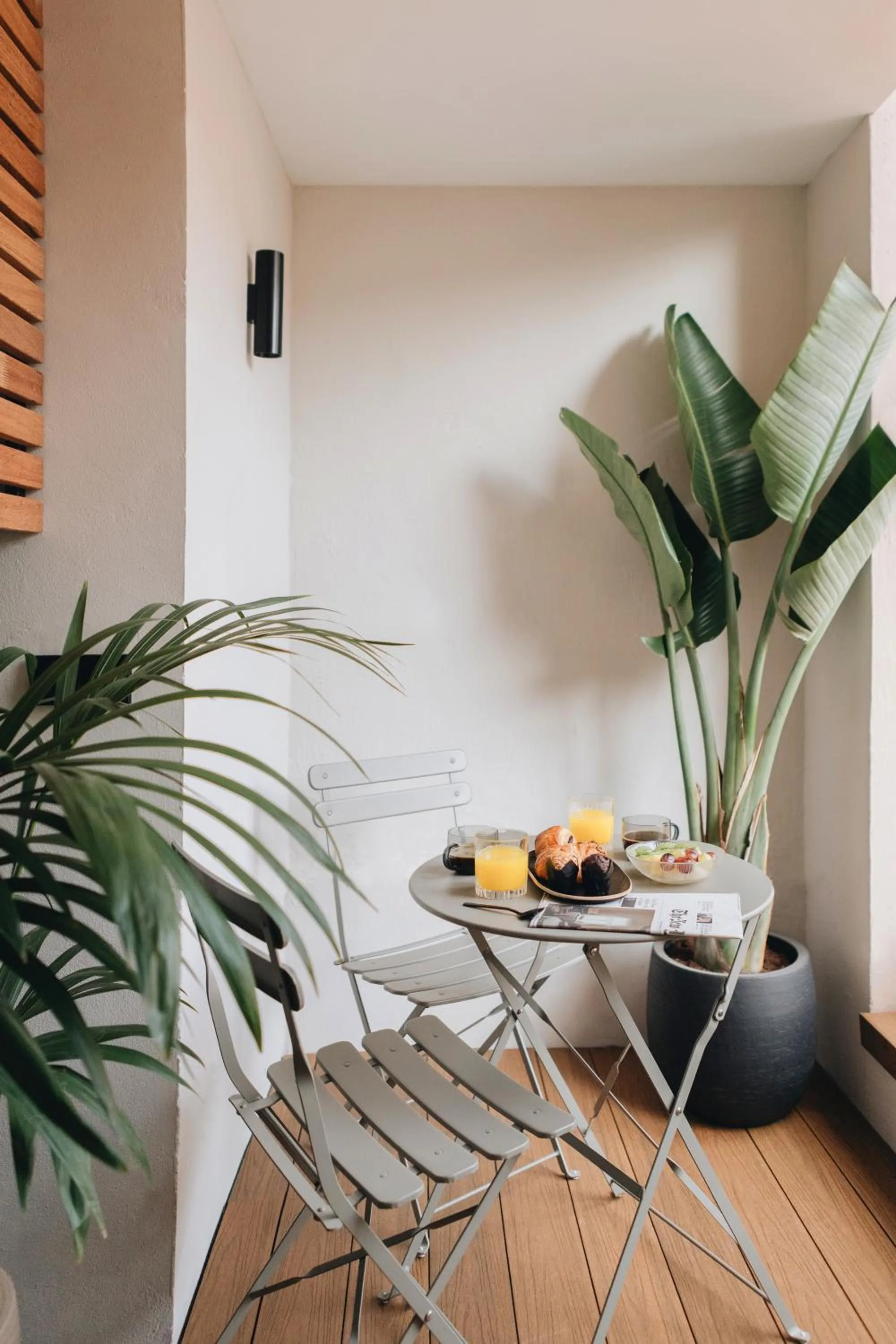 Balcony/Terrace in Room Mate Oliveira - City Centre, Valencia