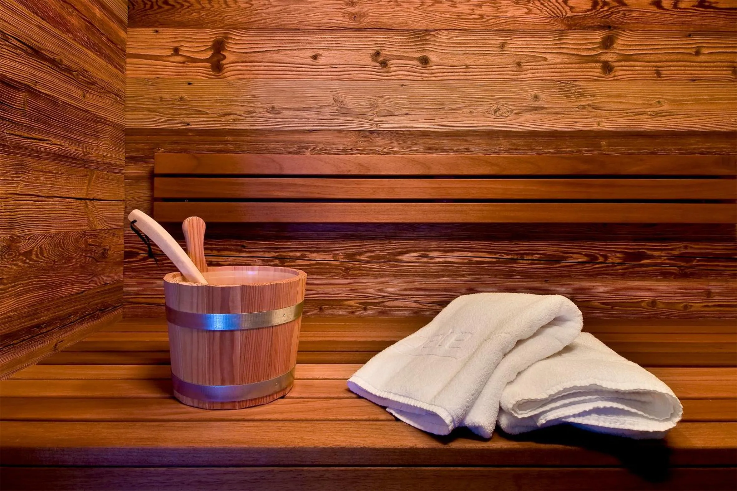 Sauna in PETE Alpine Boutique Hotel - klein und fein - Private SPA Suiten und Zimmer