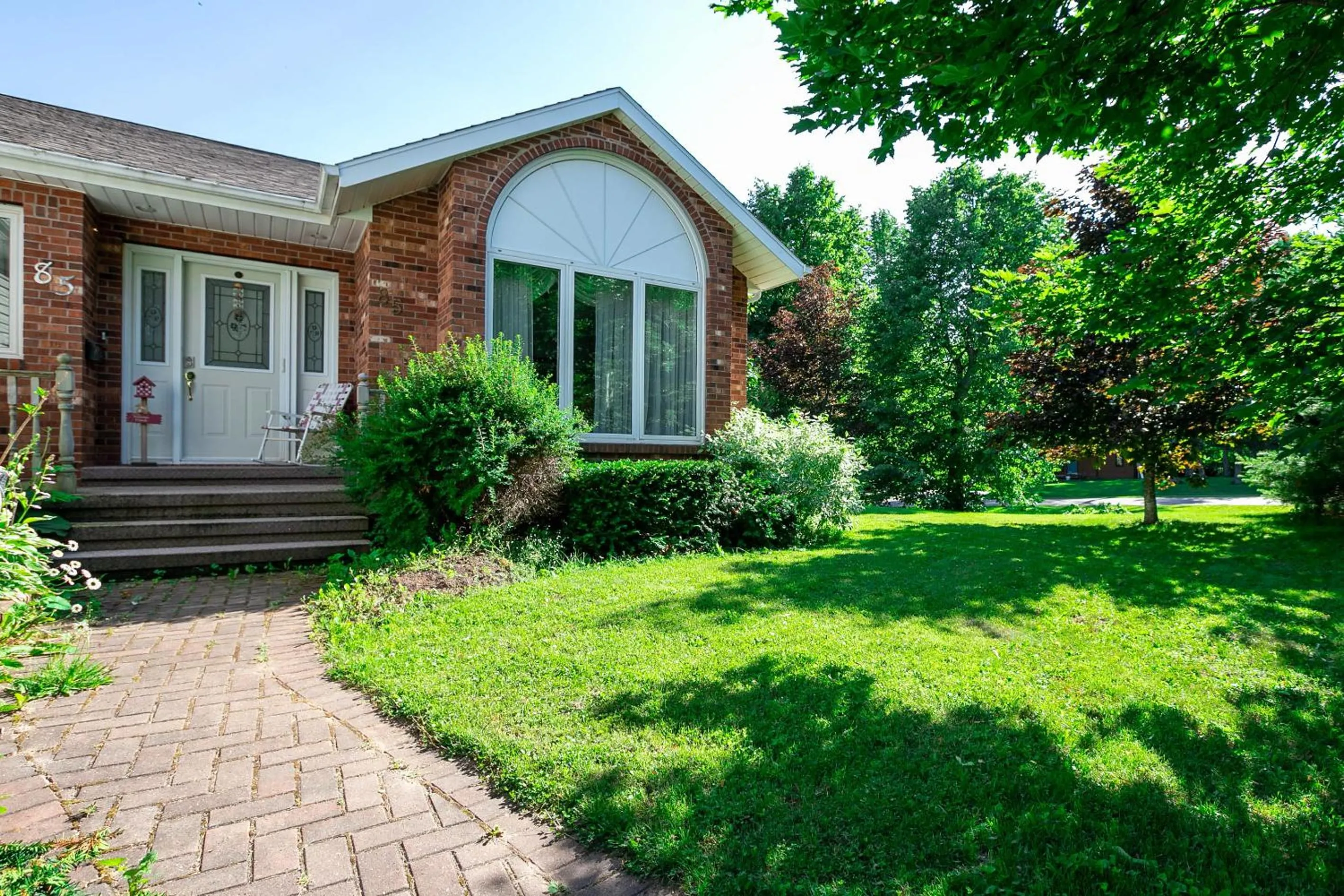 Property building in Lily's garden