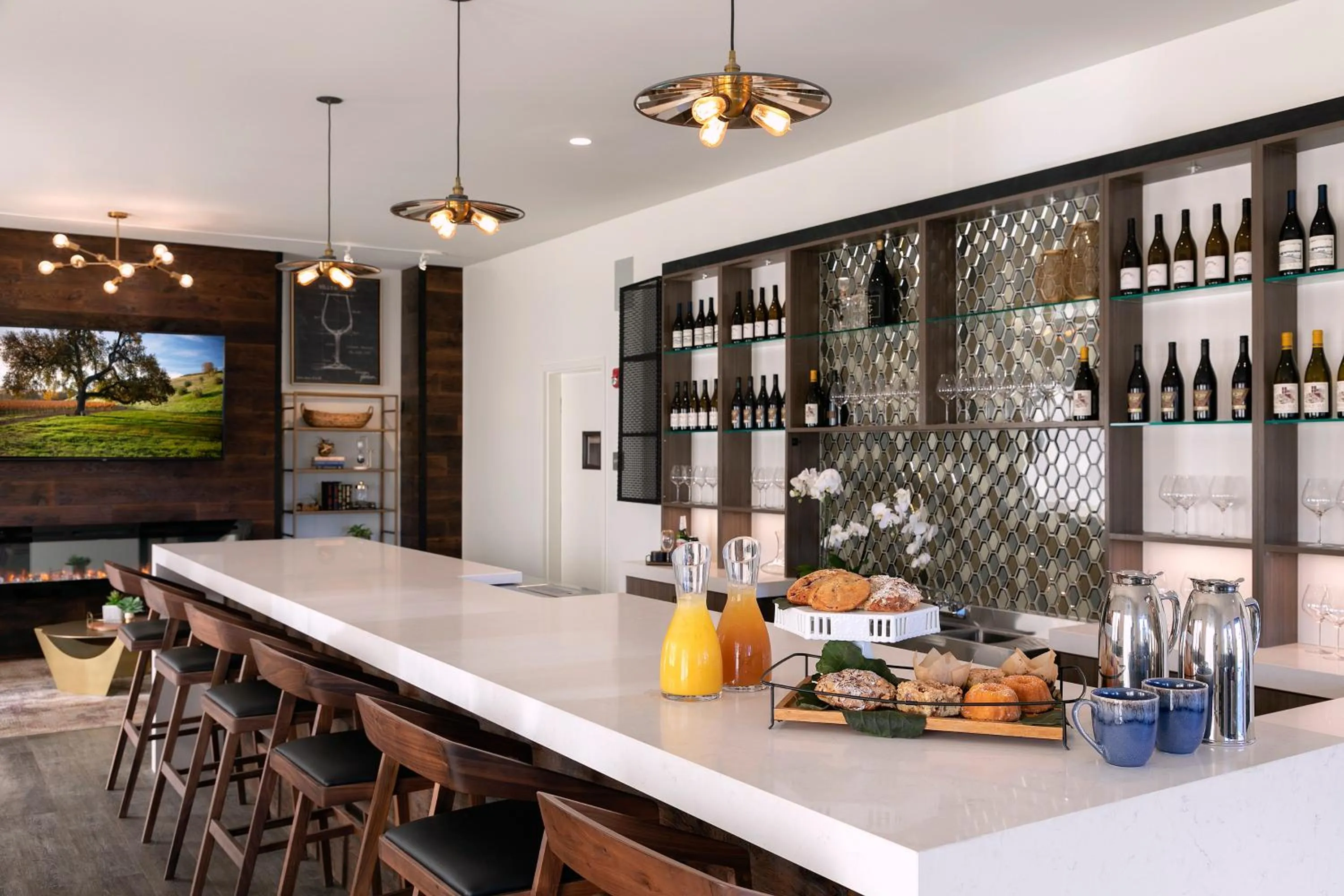 Breakfast in Wine Stone Inn