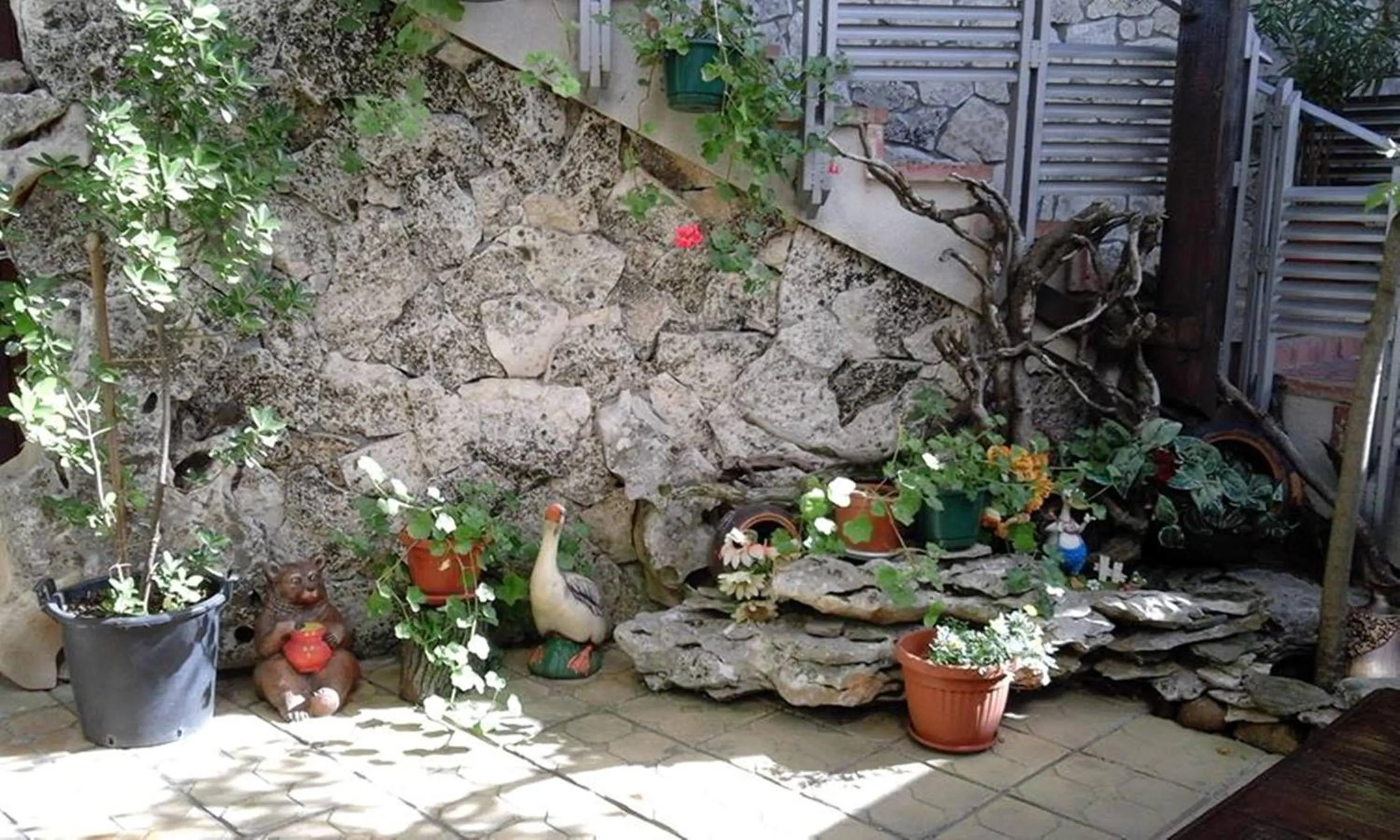 Garden in Discret Hotel & Restaurant