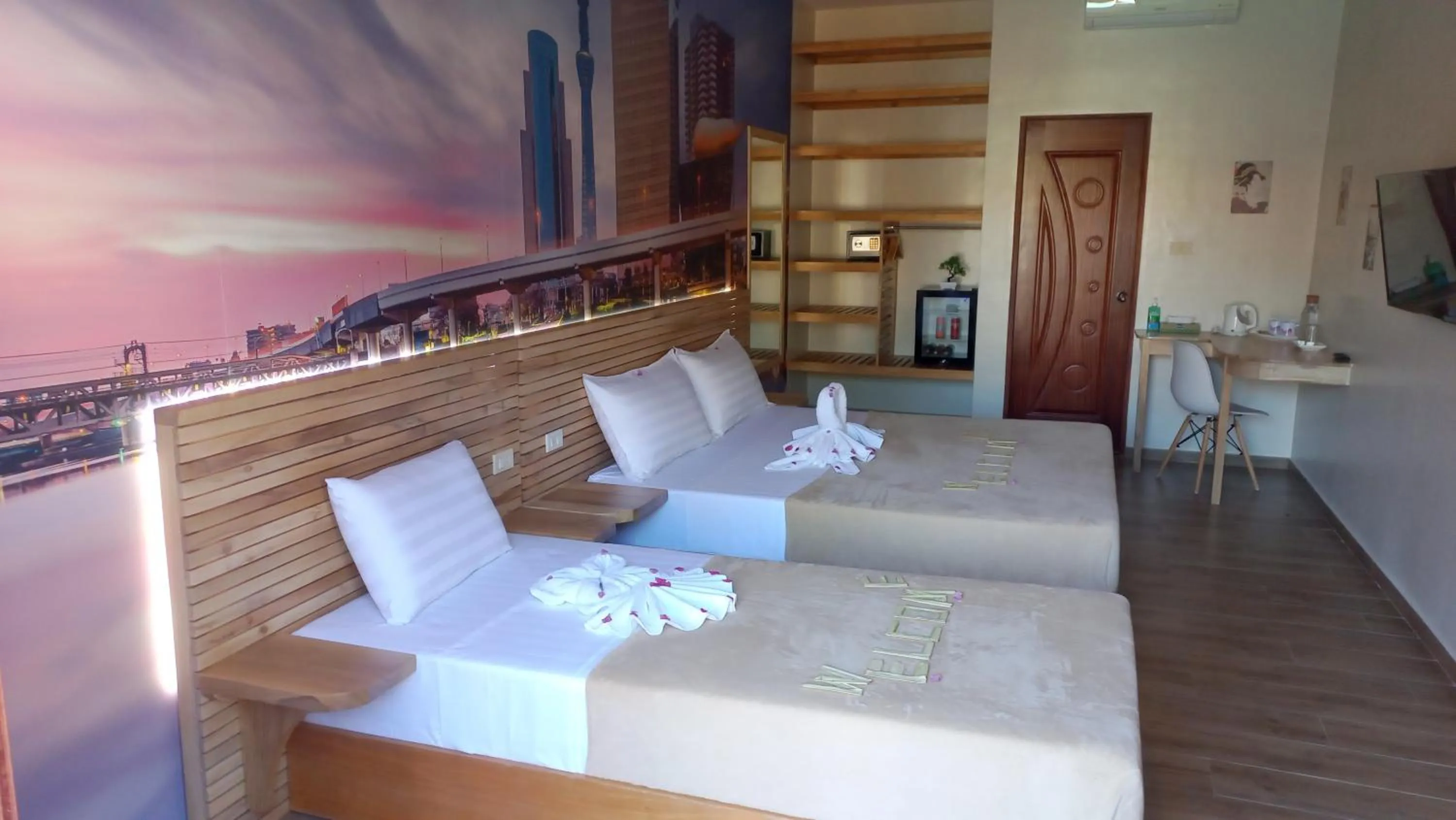 Photo of the whole room, Bed in Blue Planet Panglao