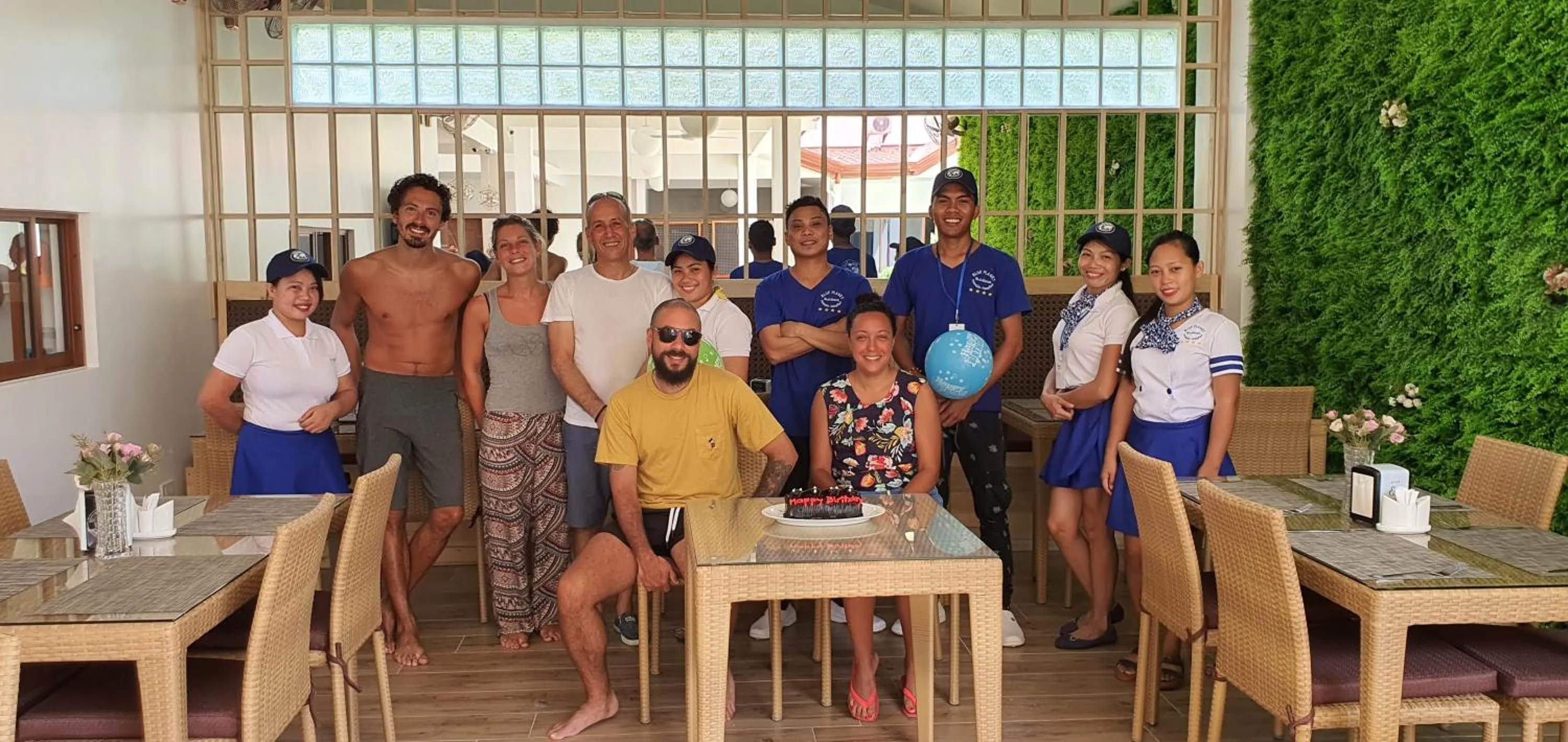 Staff in Blue Planet Panglao